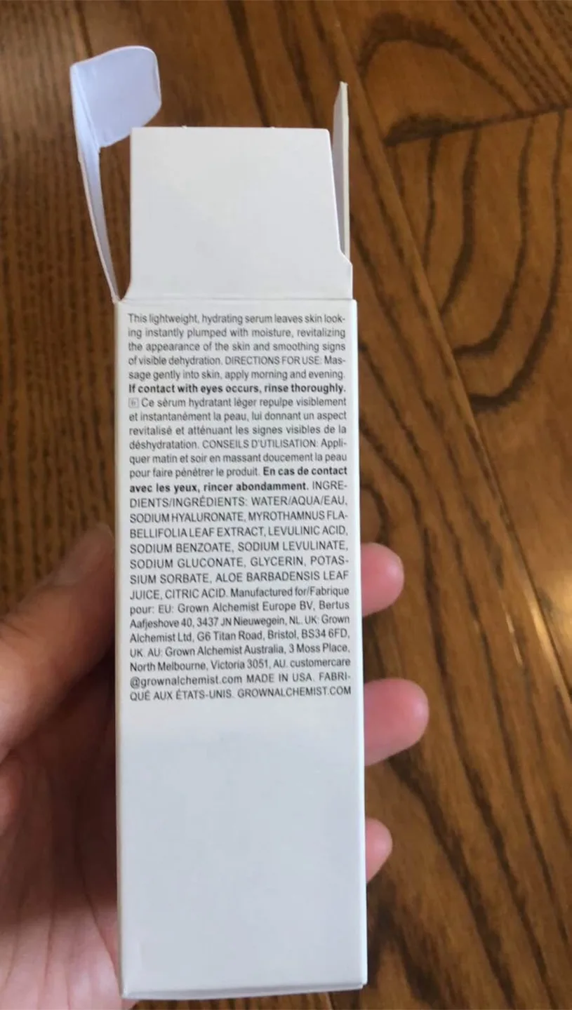 Grown Alchemist Instant Smoothing Serum 25ml image indicator(4)