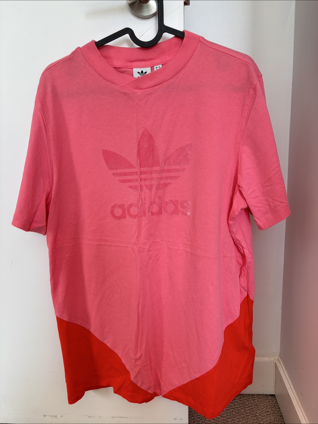Adidas Pink Trefoil T-Shirt