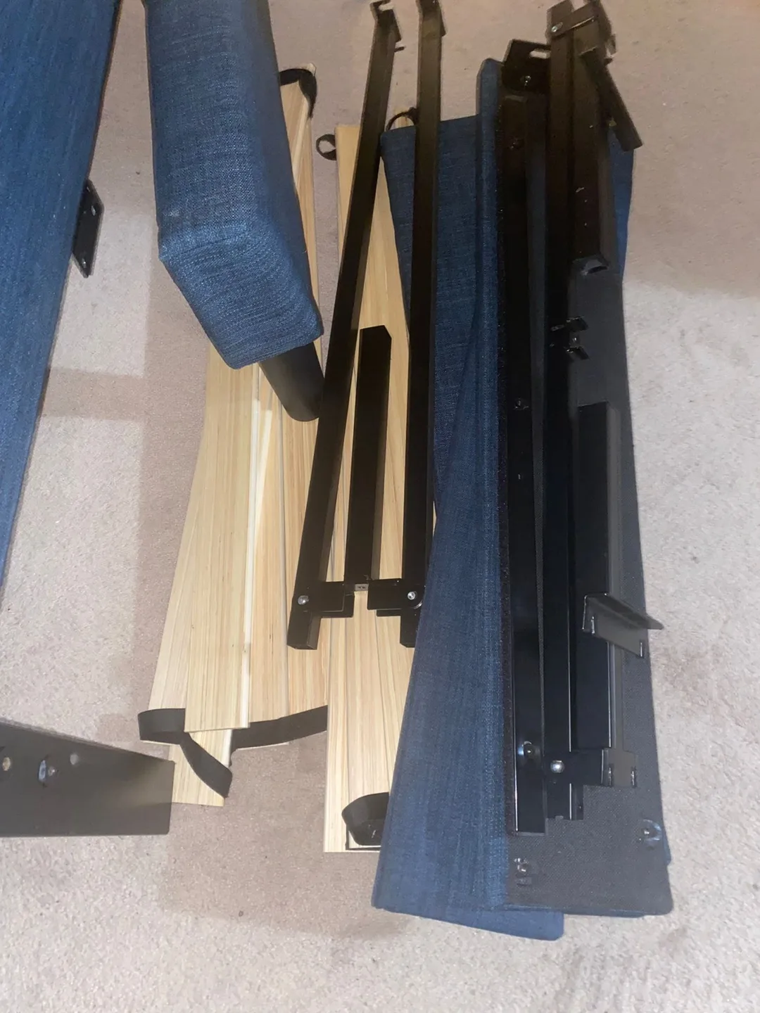 Upholstered Platform Bed Frame - Twin Size image indicator(3)