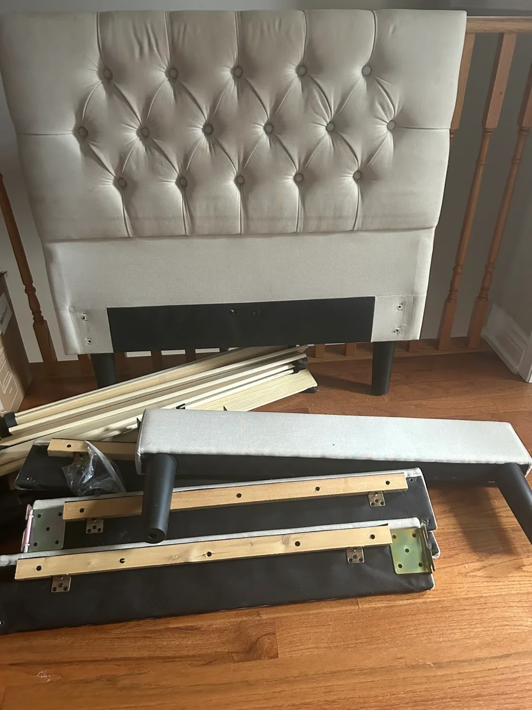 Upholstered Platform Bed Frame - Twin Size image indicator(7)