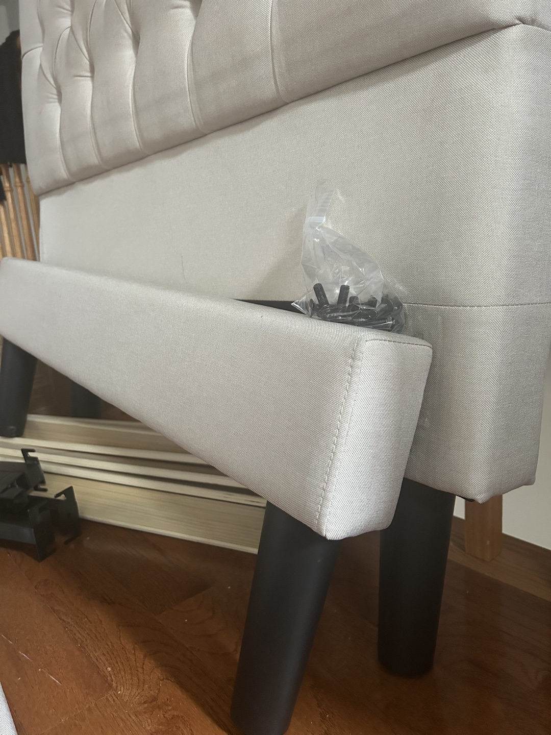 Upholstered Platform Bed Frame - Twin Size - photo 5