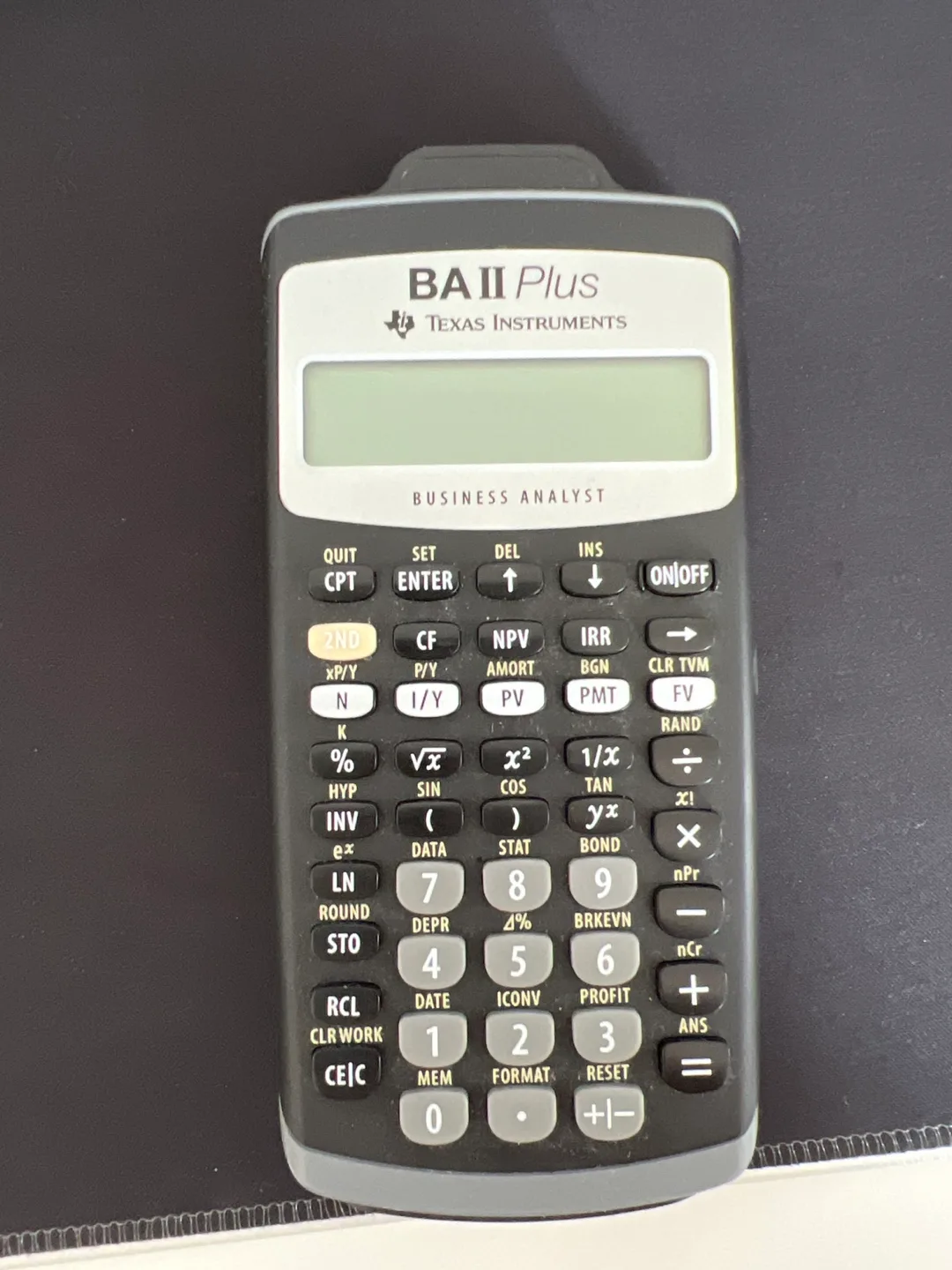 Texas Instruments BA II Plus Financial Calculator thumbnail