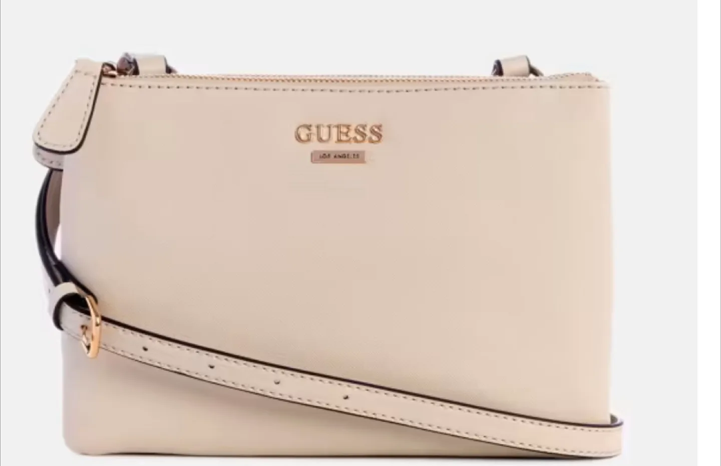 Guess Crossbody Bag, Cream thumbnail