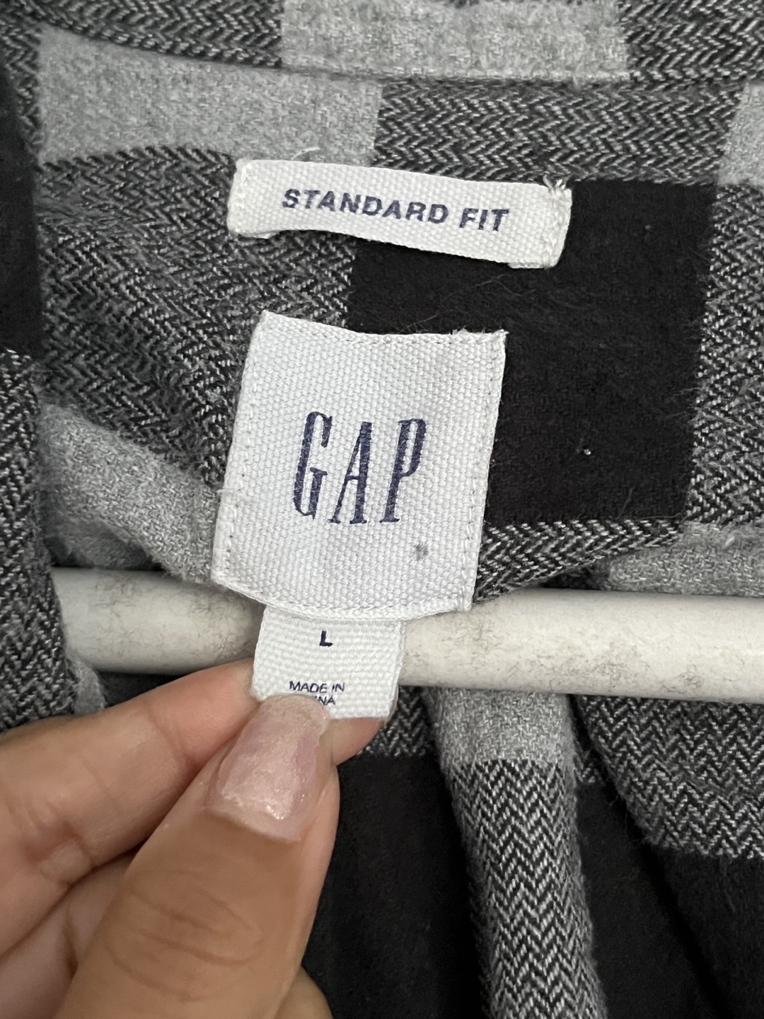 GAP Flannel Shirt - Size Men’s L - photo 2