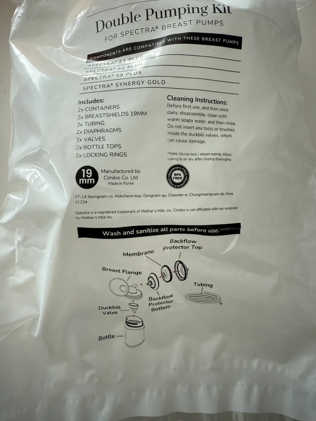 Spectra Double Pumping Kit 19mm - New thumbnail