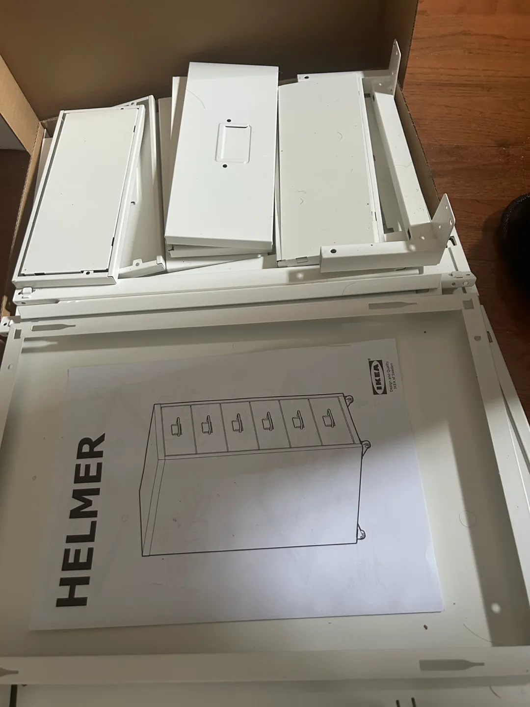 IKEA Helmer White Drawer Unit image indicator(2)
