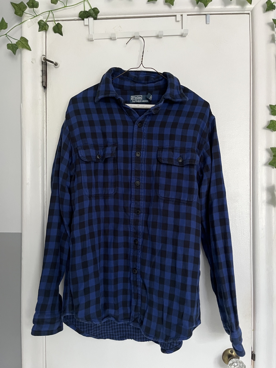 Ralph Lauren Blue Flannel Shirt - Men’s M