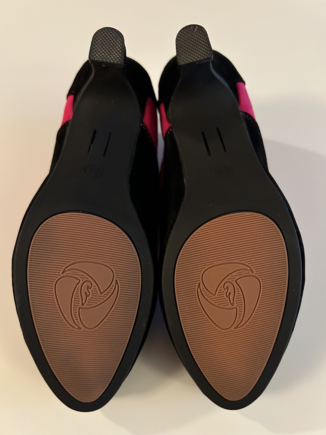 Pink & Black Heels - Size 6 (37) - photo 4