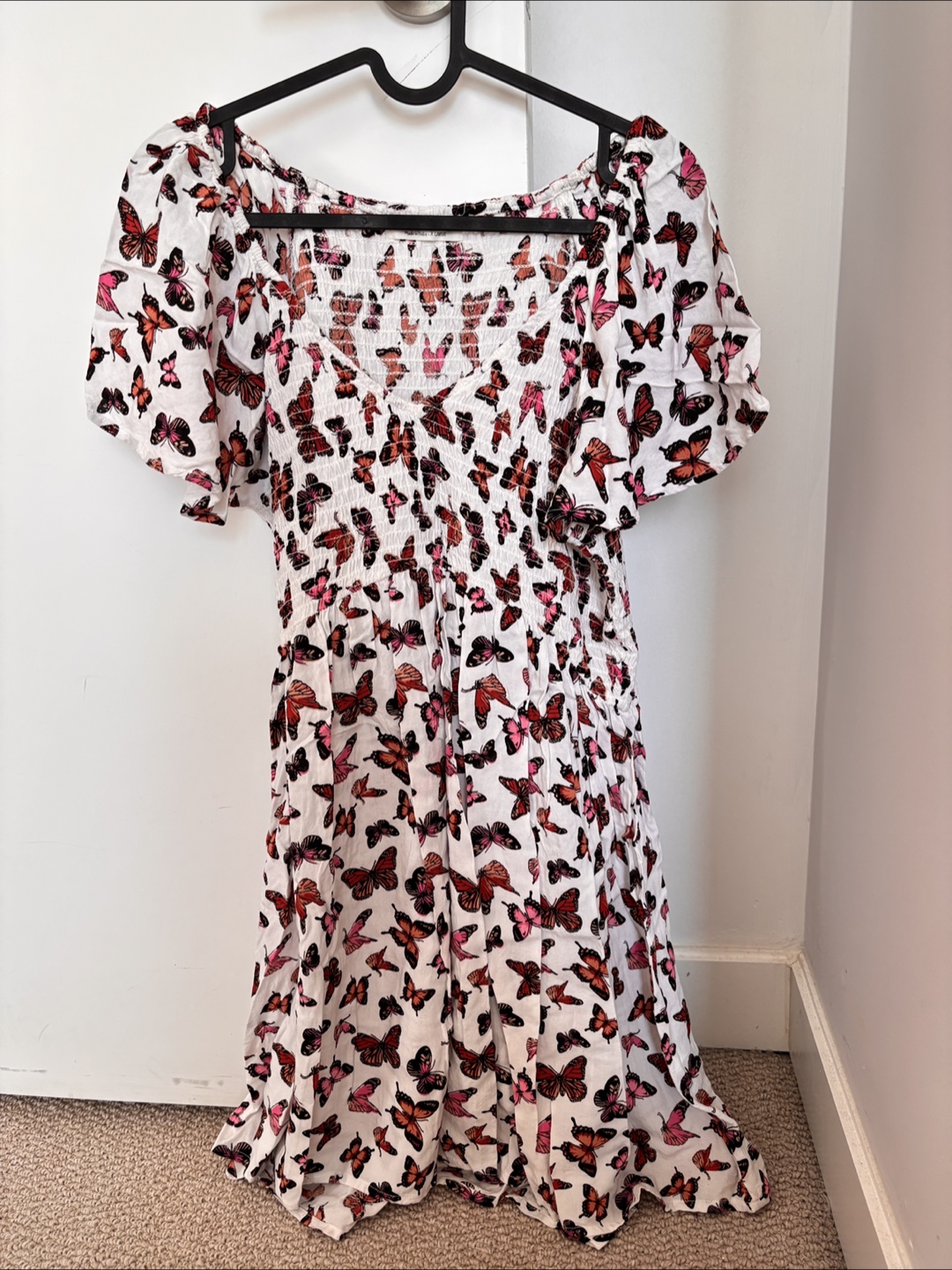 Butterfly Print Dress