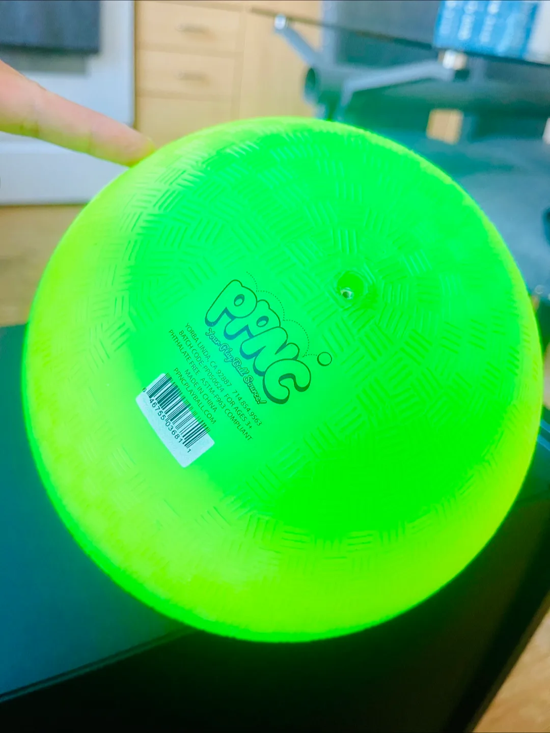 PPNC Green Play Ball - Ages 3+ thumbnail