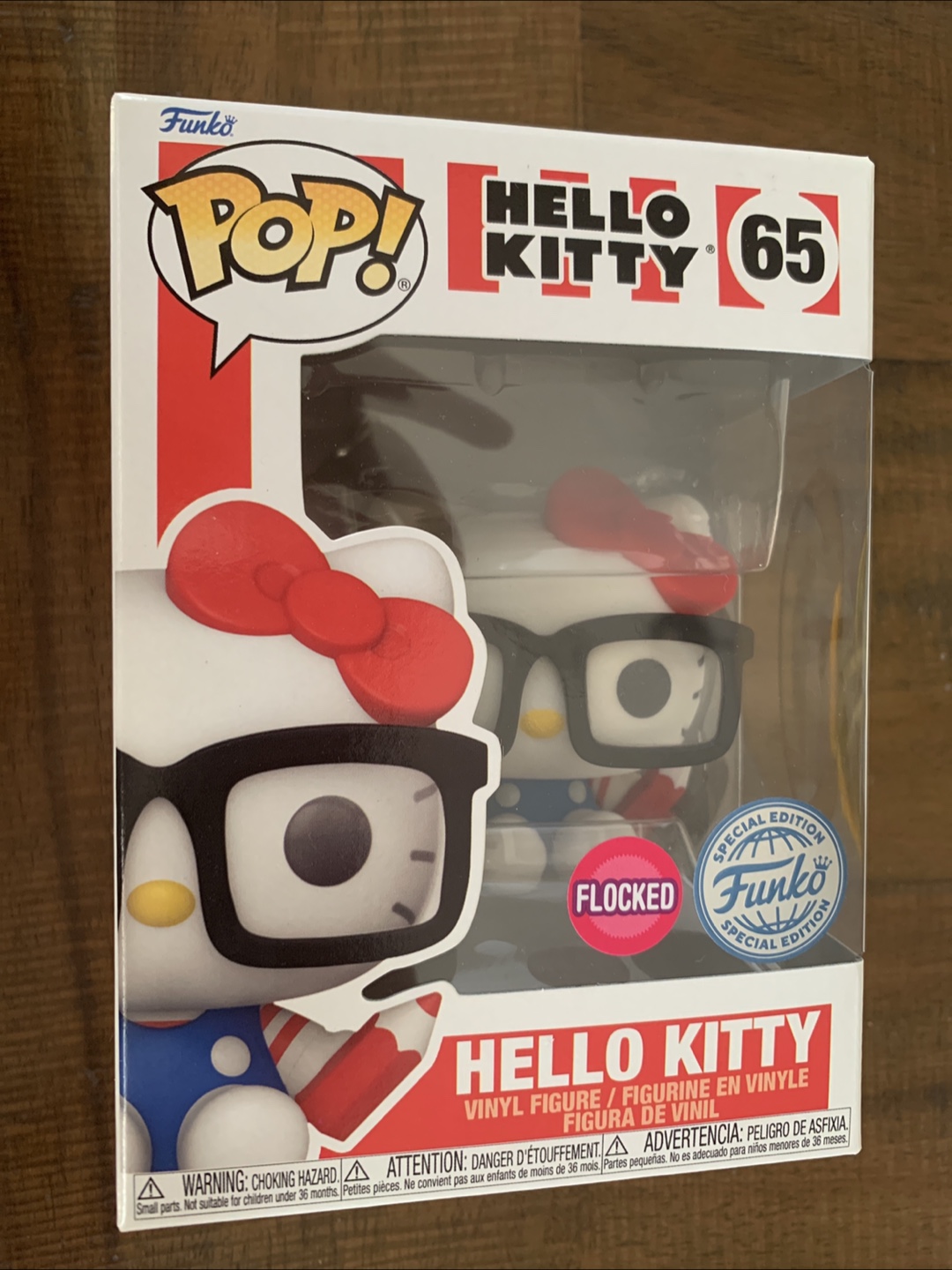 Funko Pop! Hello Kitty #65 Flocked Special Edition