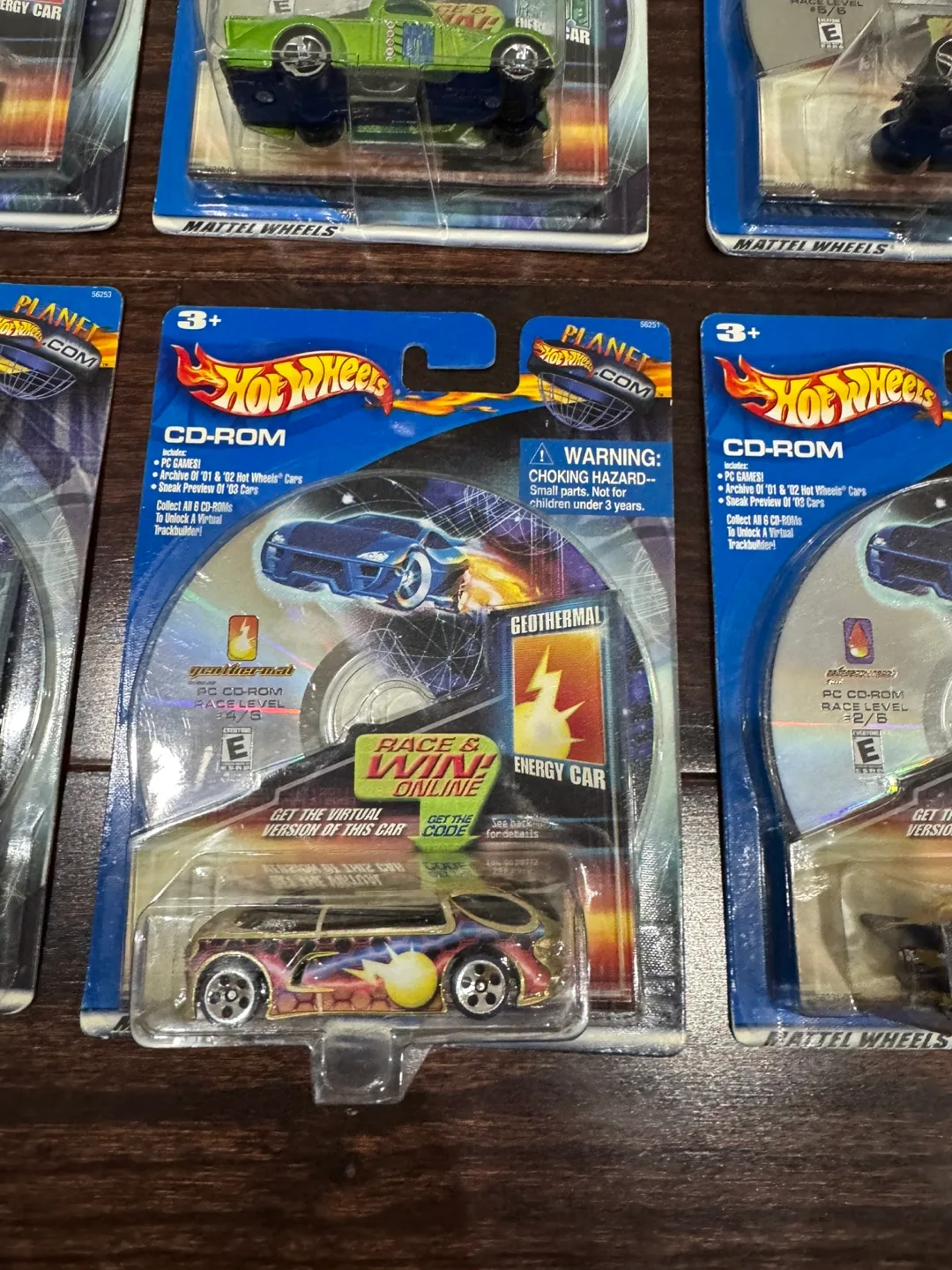 HOT WHEELS PLANET.COM FULL SET DIECAST CD-ROM image indicator(6)