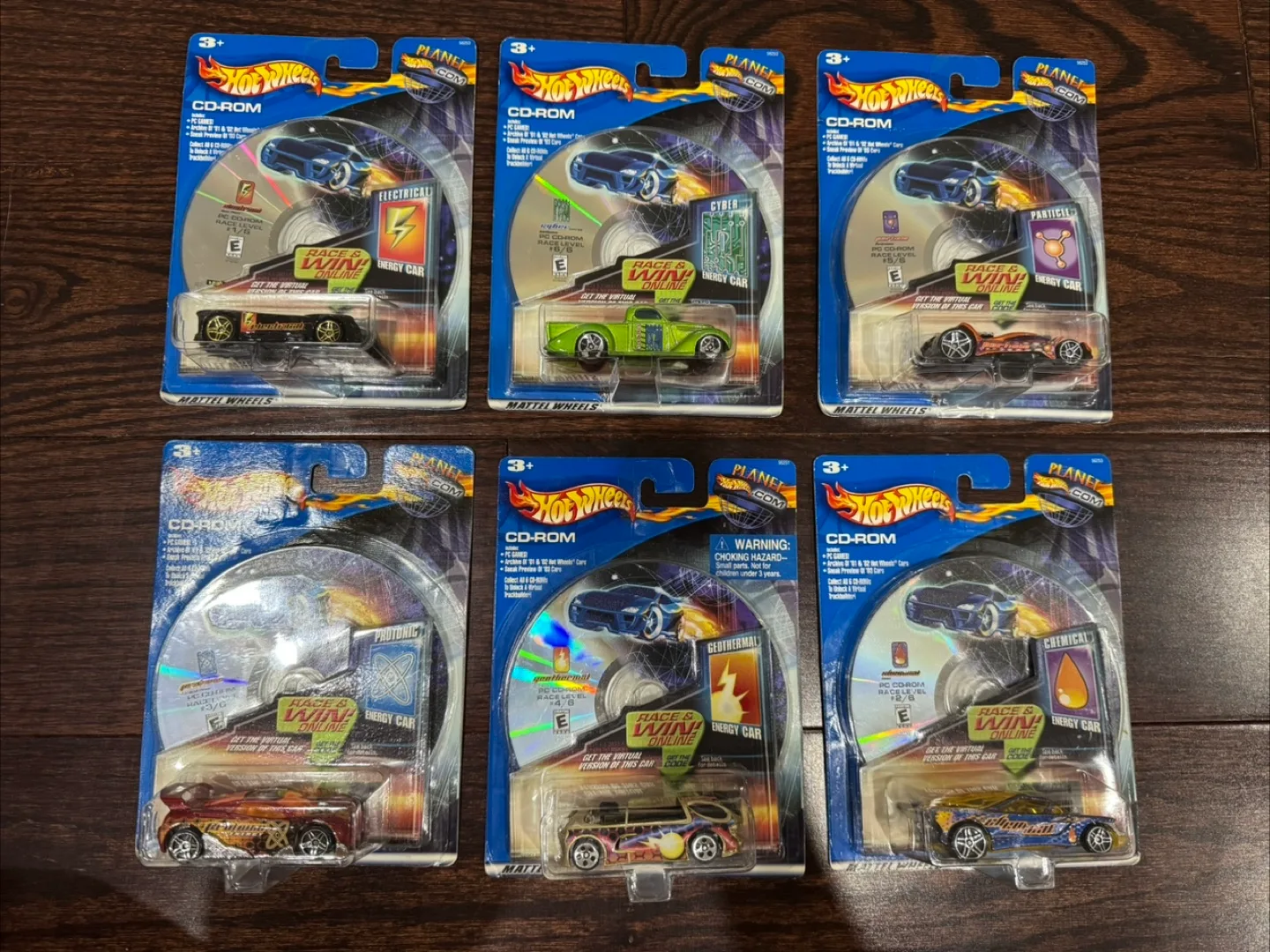 HOT WHEELS PLANET.COM FULL SET DIECAST CD-ROM thumbnail