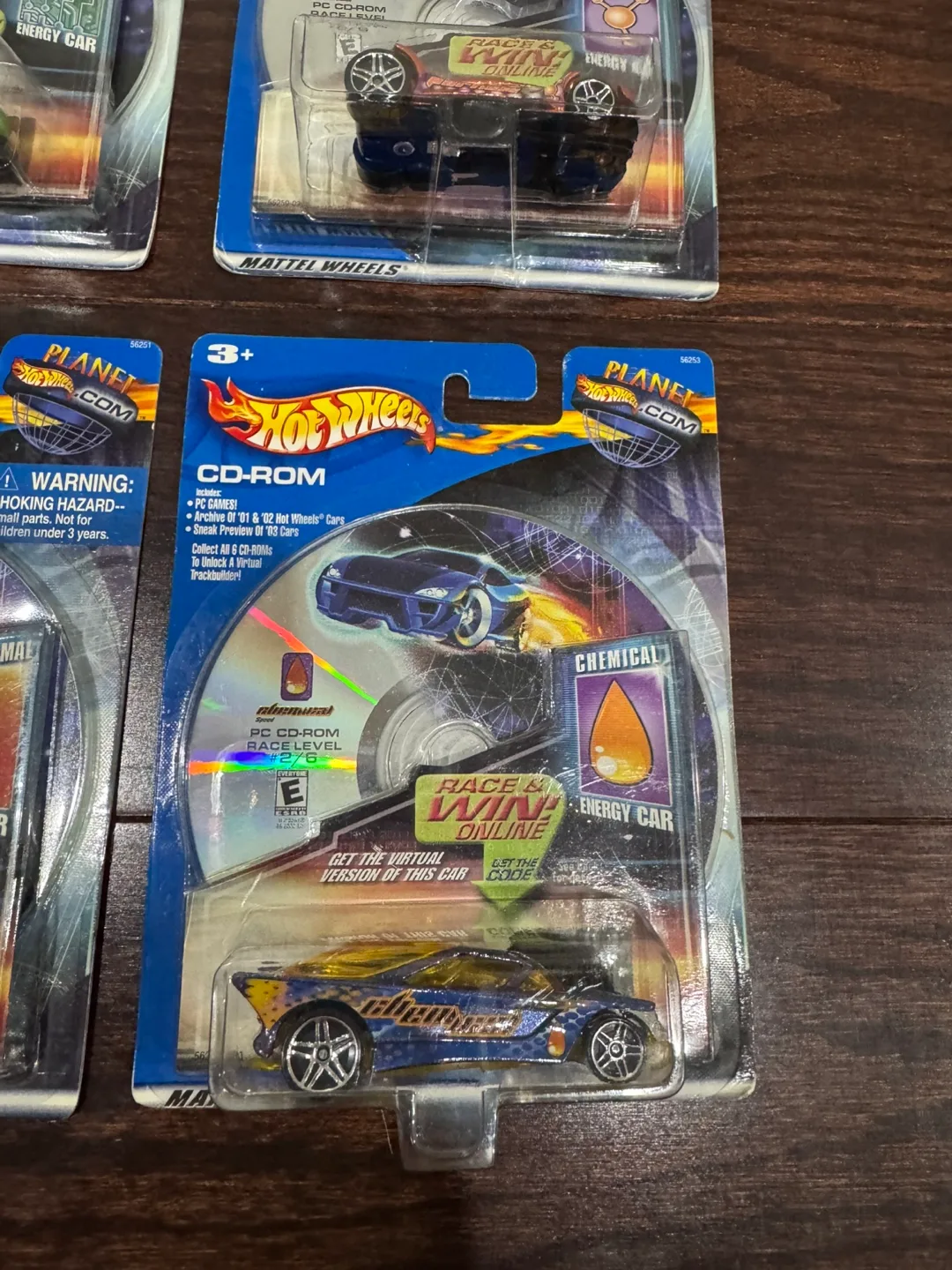 HOT WHEELS PLANET.COM FULL SET DIECAST CD-ROM image indicator(7)