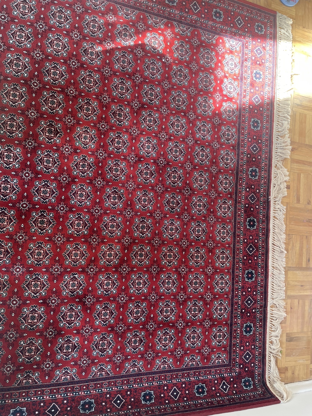 Red Patterned Area Rug - 3 meter to 2 meter - photo 4