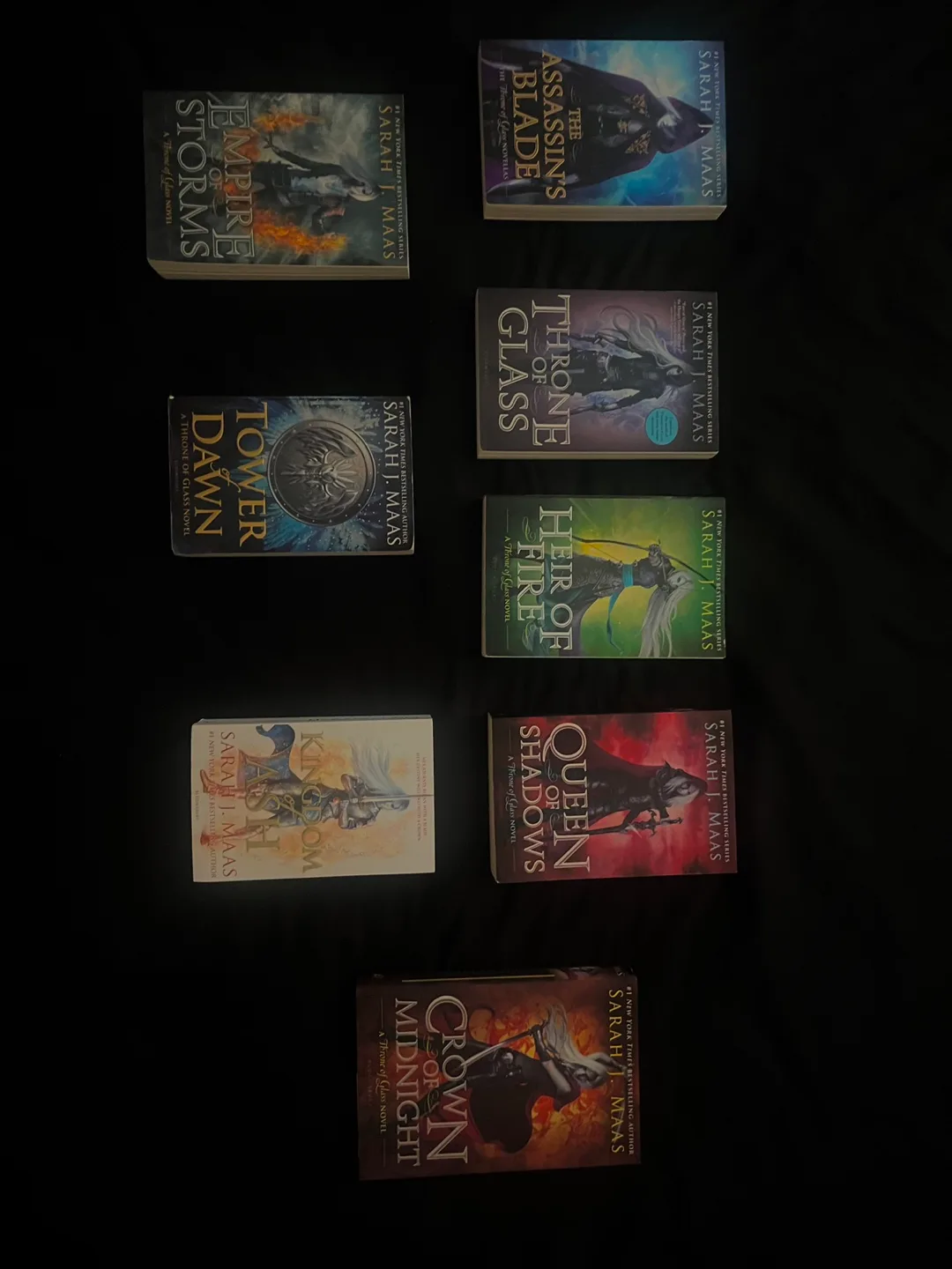 Throne of Glass Series by Sarah J. Maas thumbnail