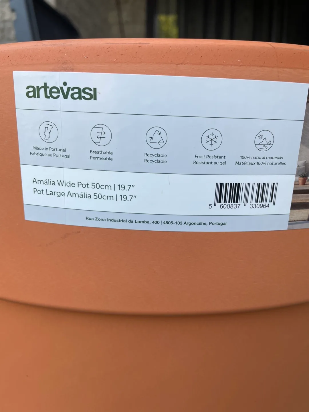 Artevasi Amalia Wide Pot 50cm (19.7") image indicator(3)