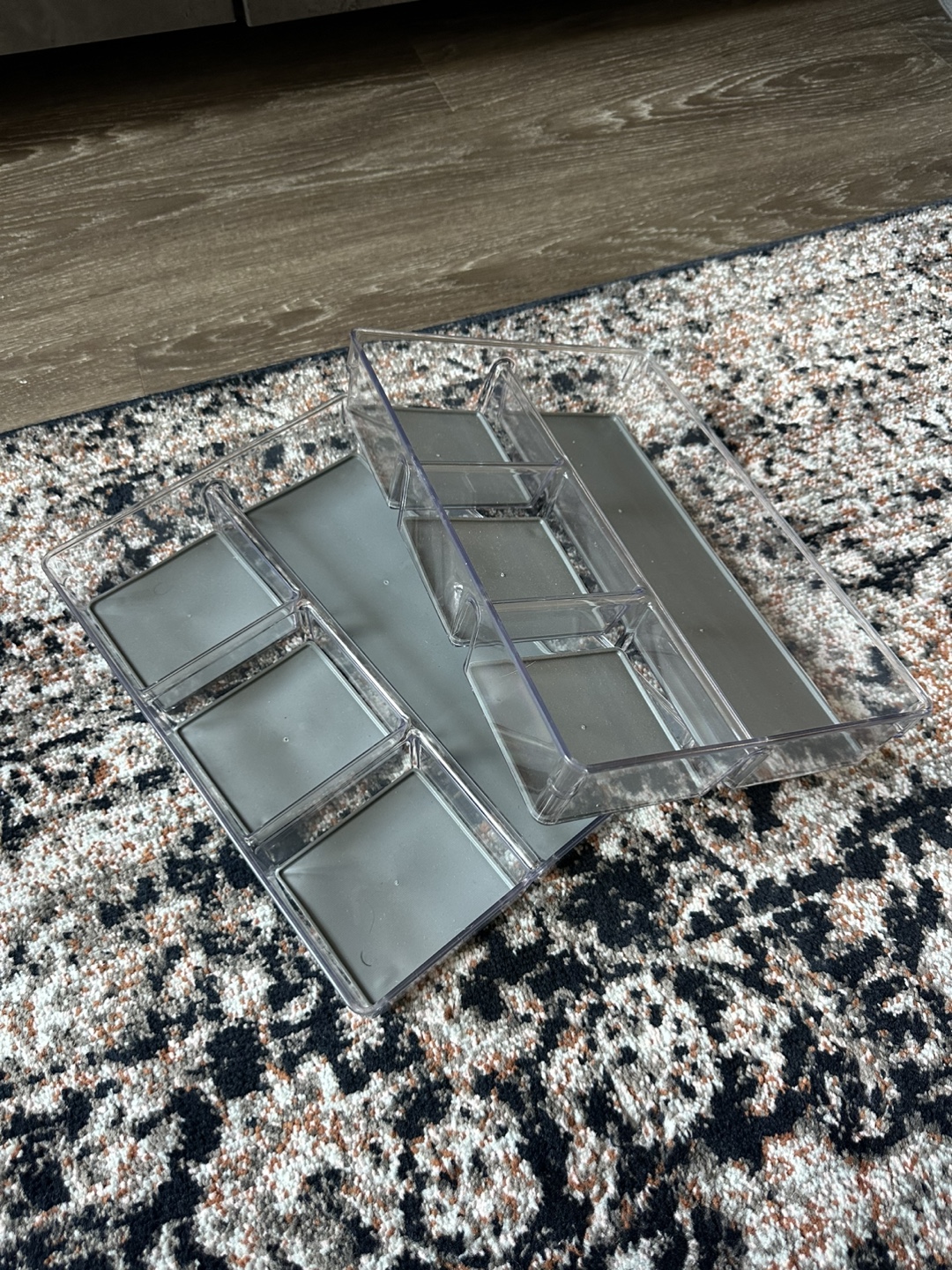 Drawer Organizers - Clear Gray - price of 1