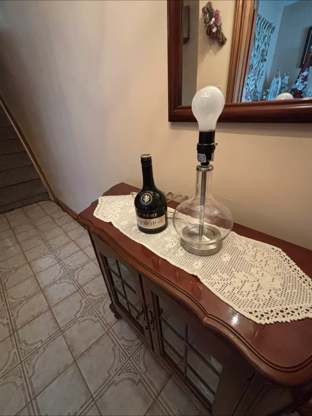 Glass Bottle Table Lamp image indicator(4)