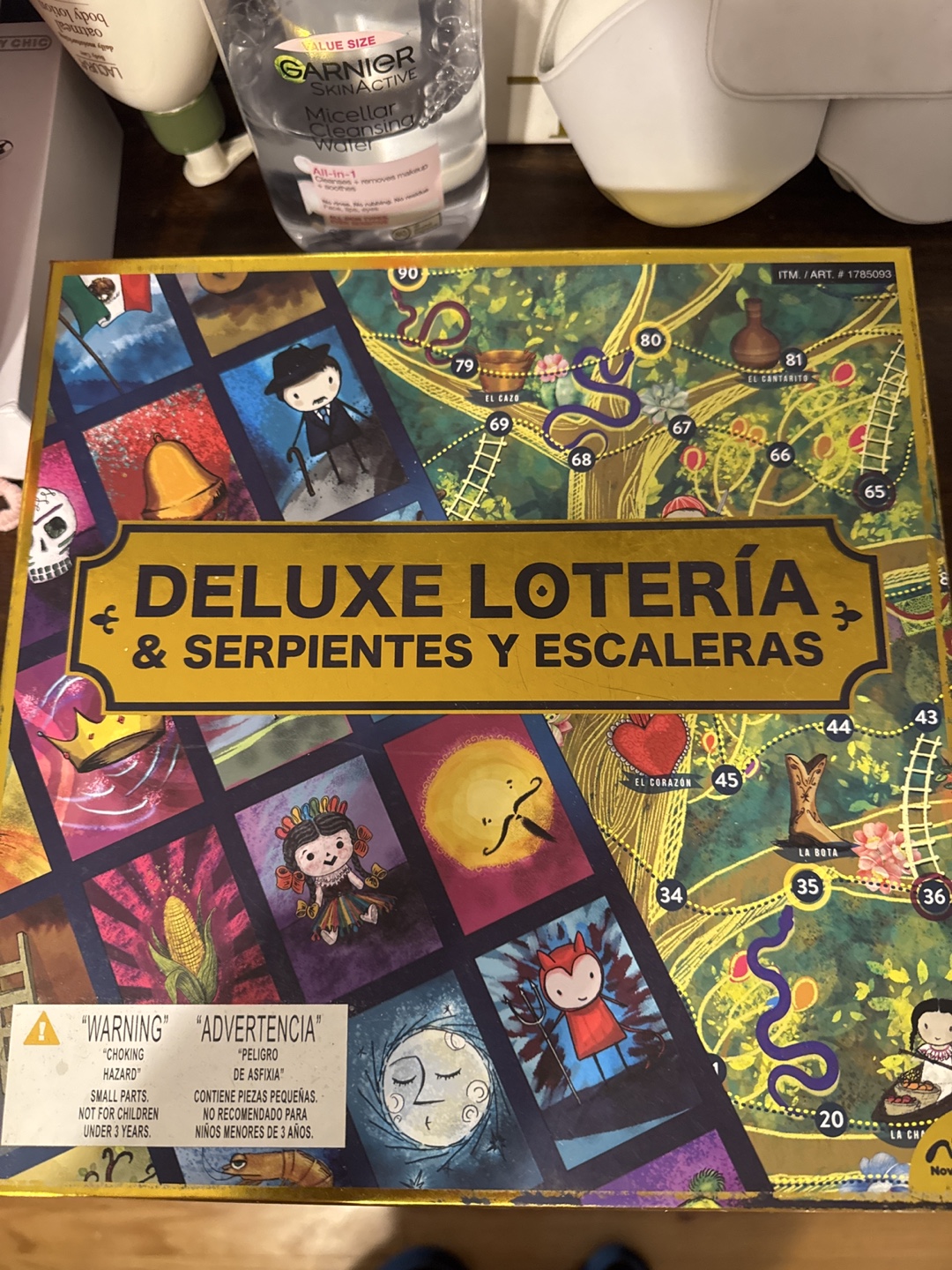 Deluxe Loteria & Serpientes y Escaleras Board Game