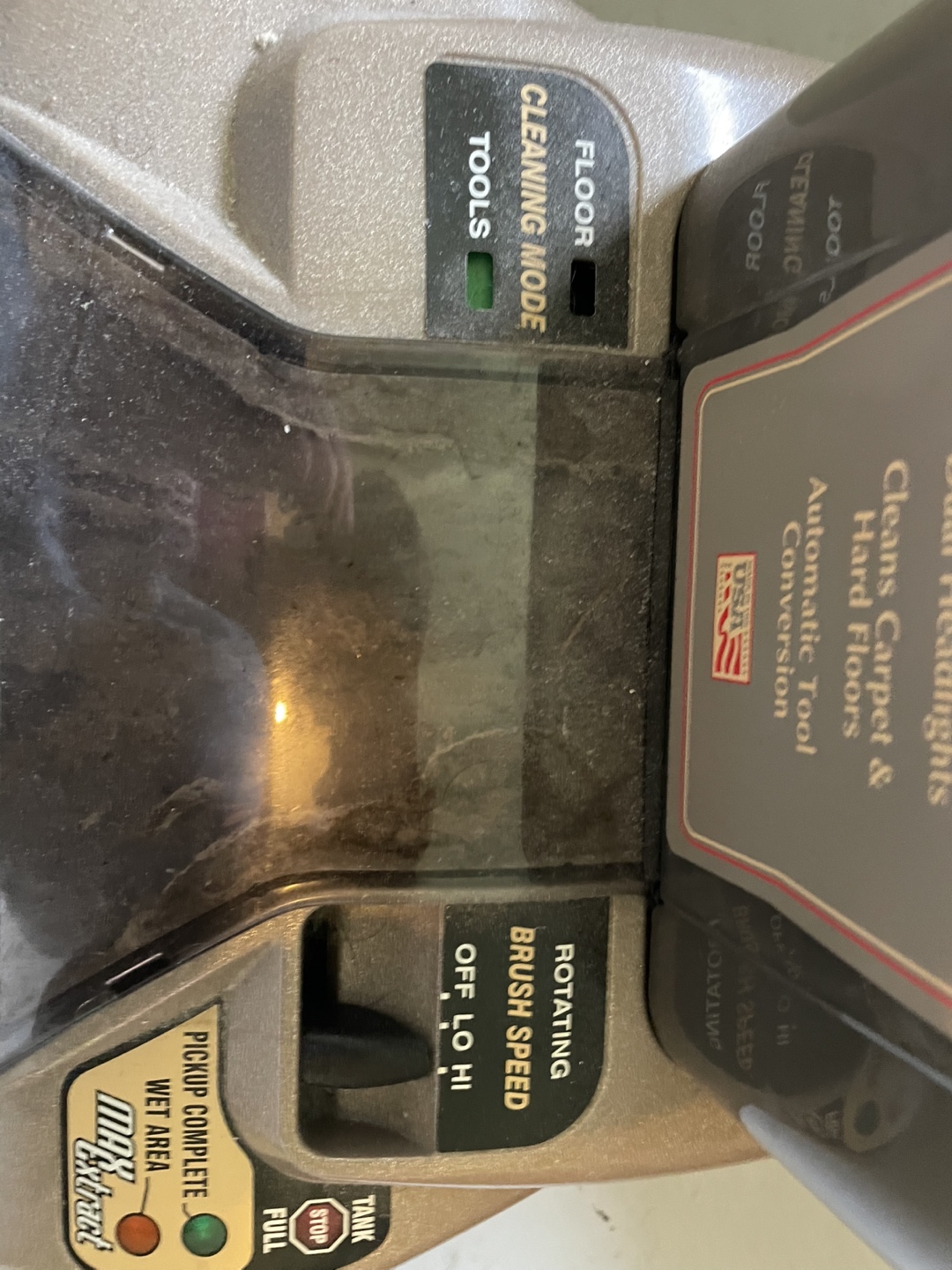 Hoover Max Extract LS SteamVac SpinScrub carpet cleaner - photo 3