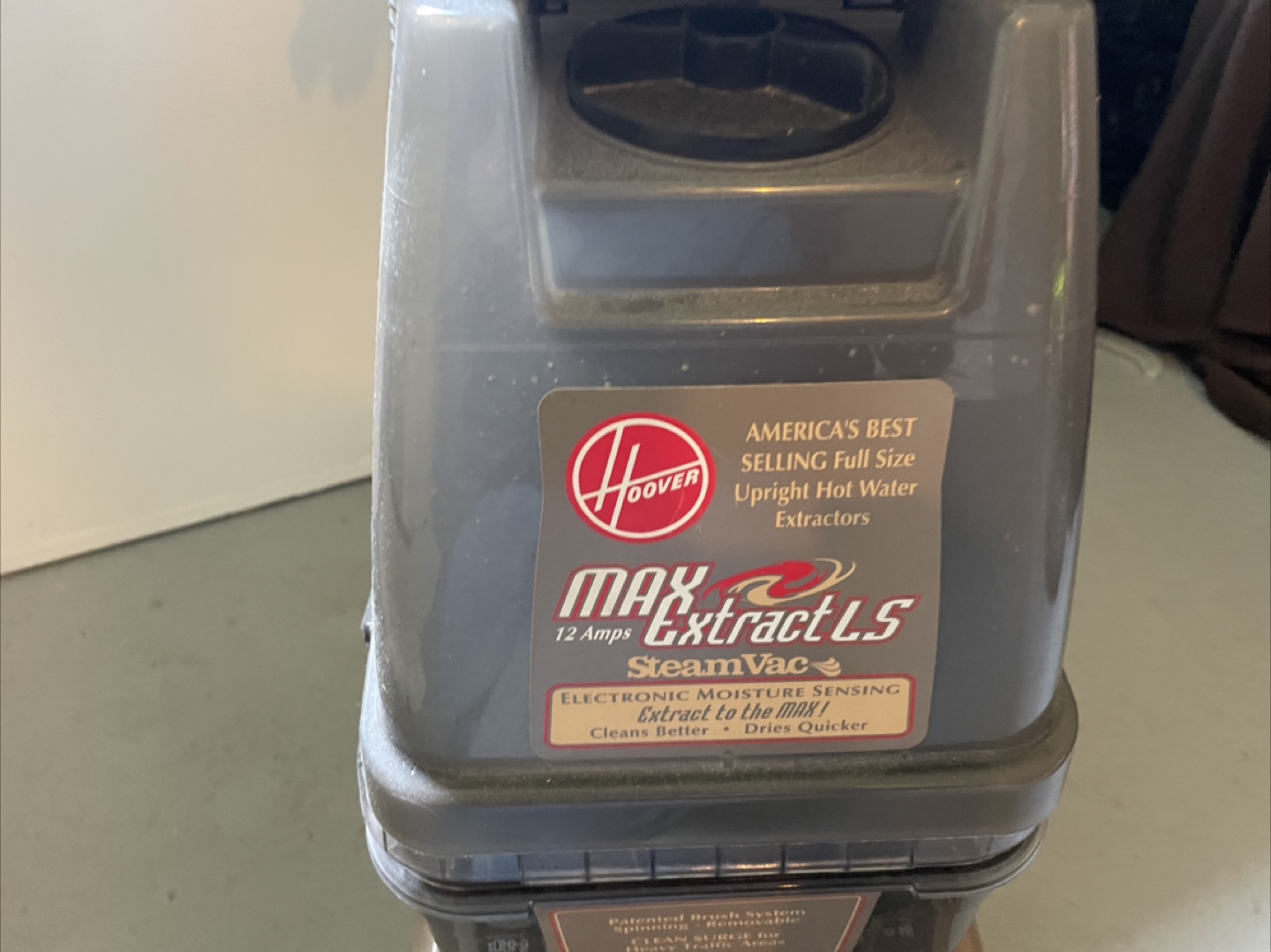 Hoover Max Extract LS SteamVac SpinScrub carpet cleaner - photo 5