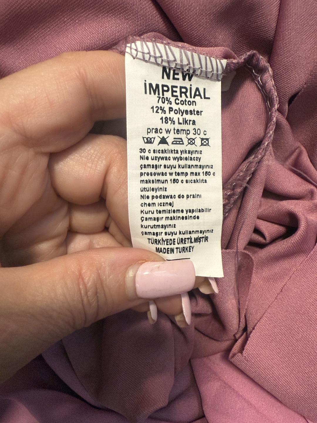 New Imperial Pink Maxi Dress