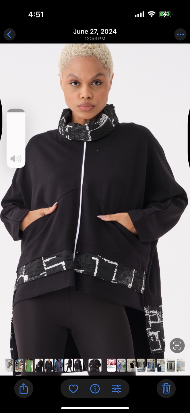 Les Mues Black High-Low Jacket - photo 3