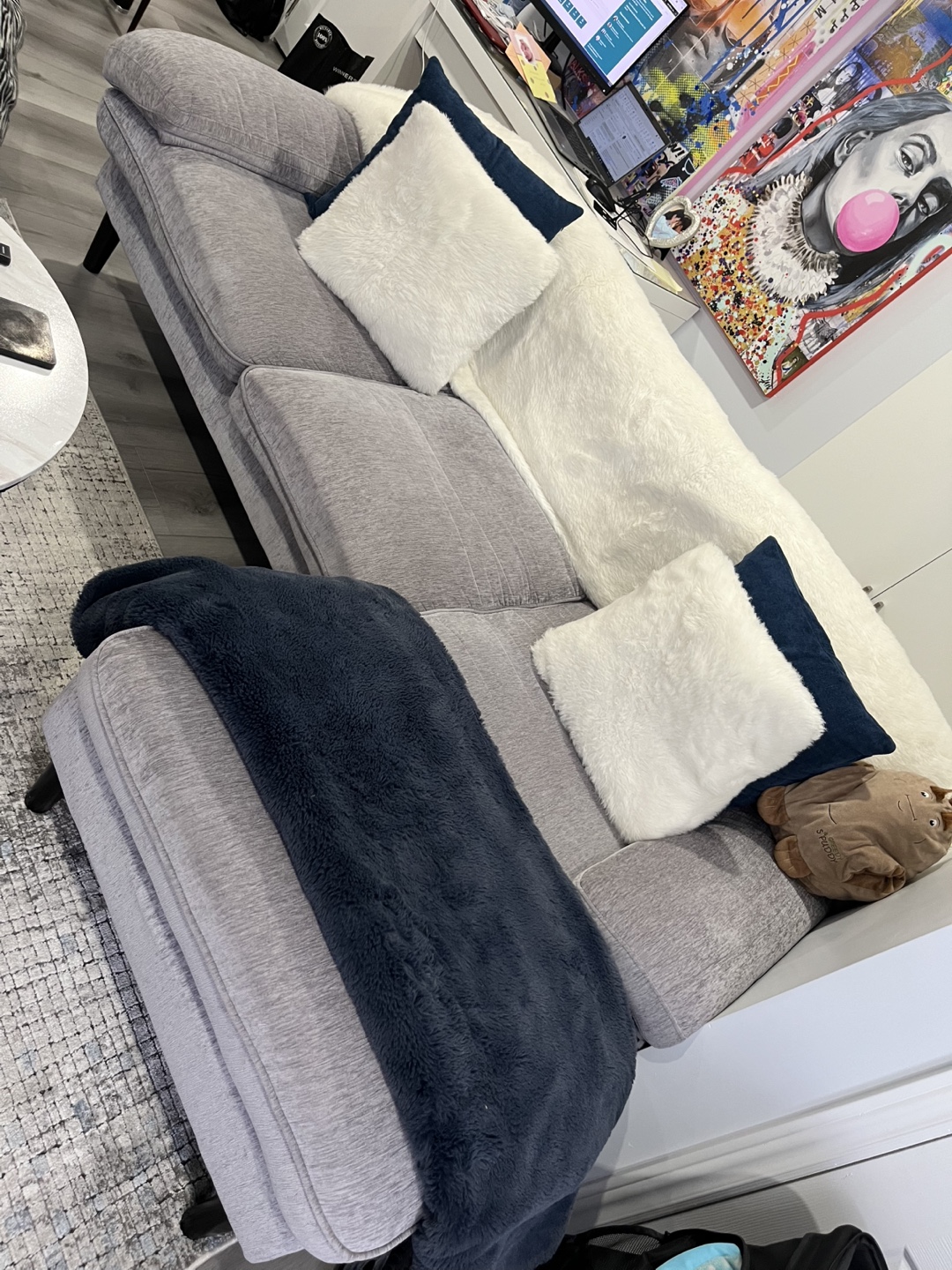 Grey Sectional Sofa
