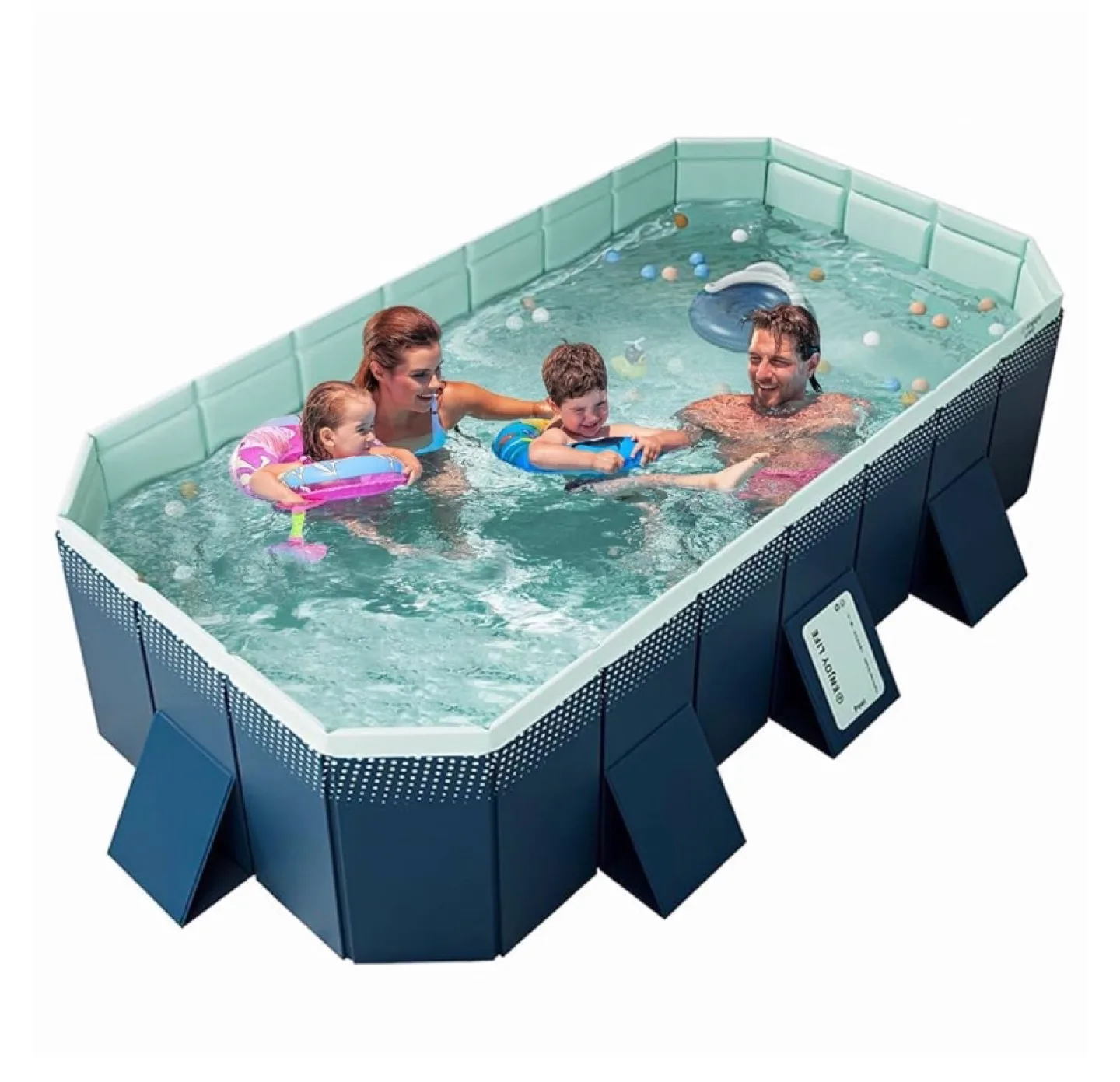 Folding Pool - Double Speed Drainage thumbnail