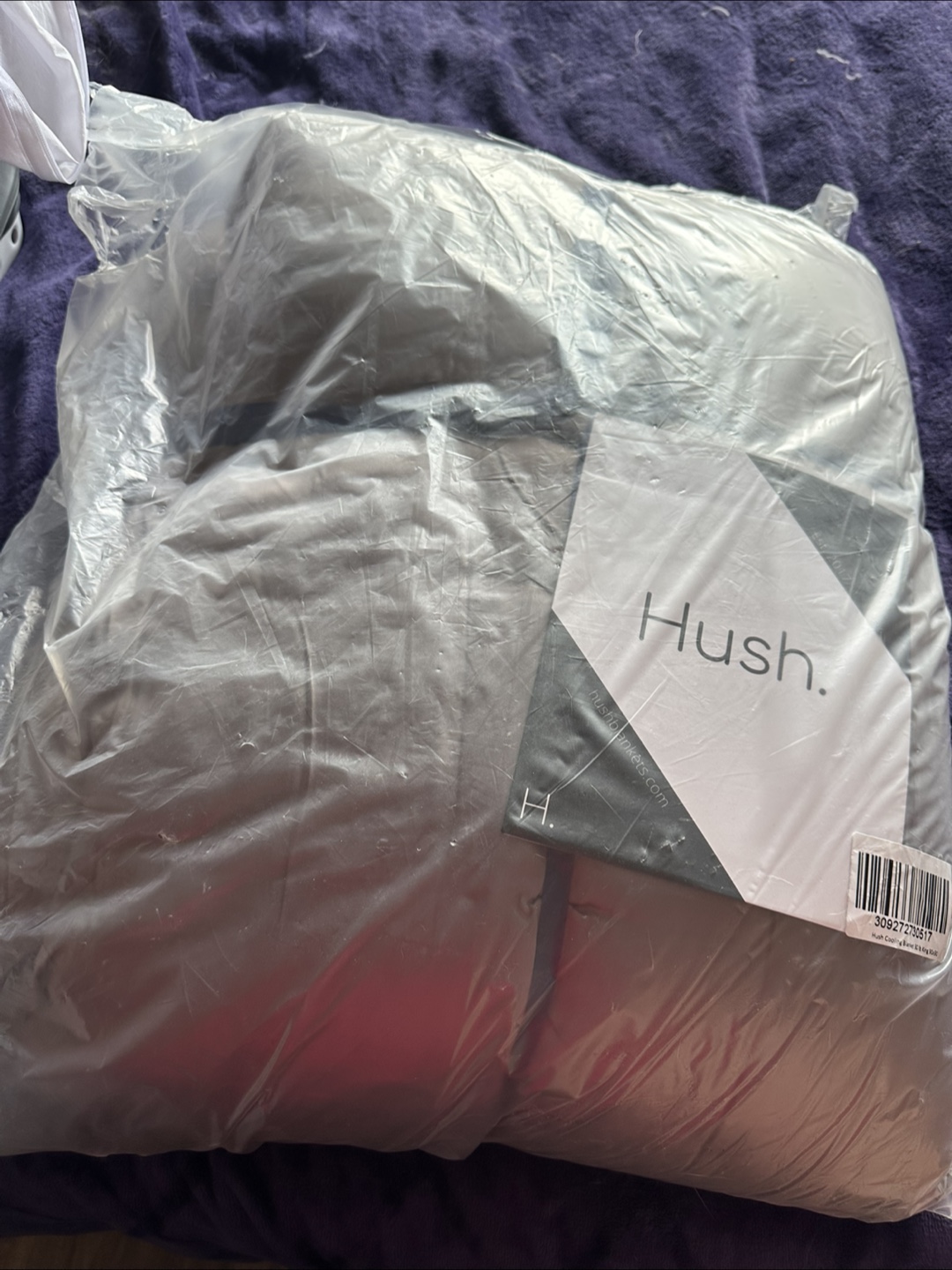 Hush Iced Cooling Weighted Blanket, King Size - photo 2