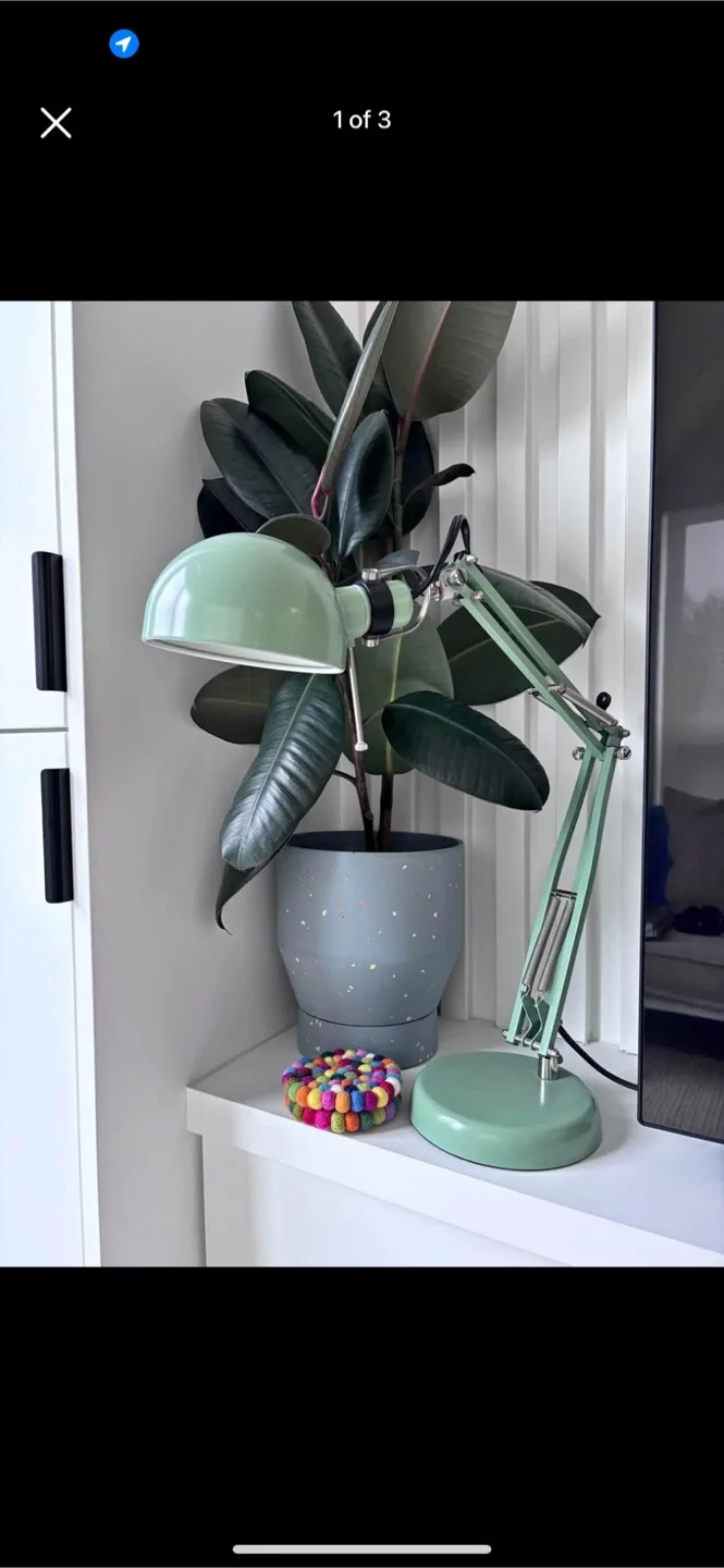 🧡 Mint Green Adjustable Desk Lamp thumbnail