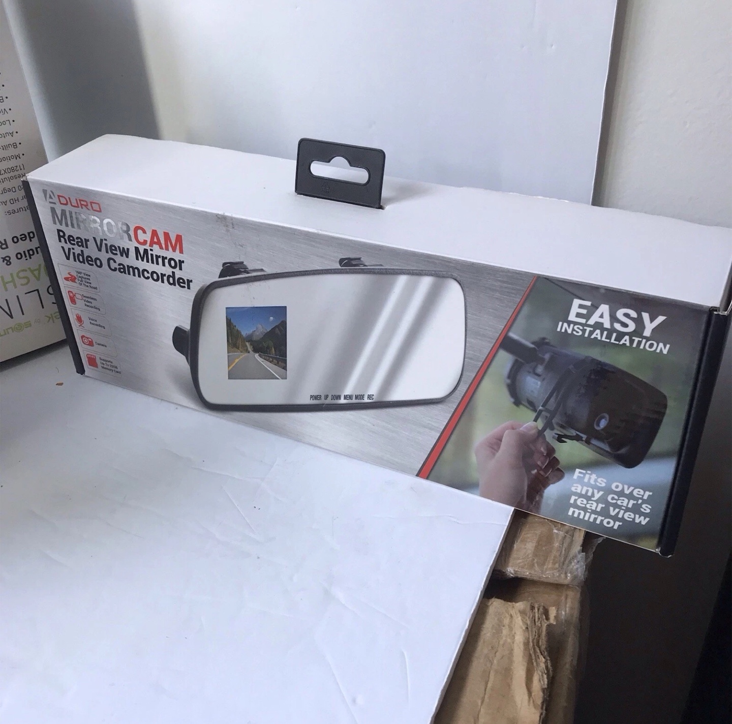 DURO MirrorCam Rear View Mirror Video Camcorder