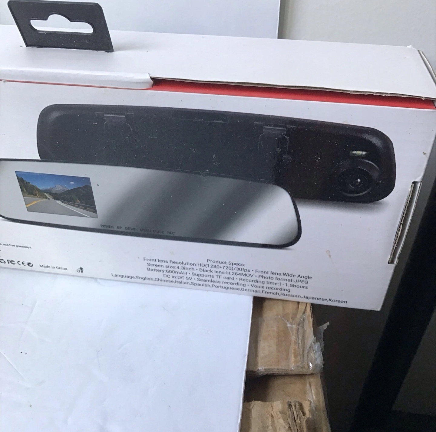 DURO MirrorCam Rear View Mirror Video Camcorder - photo 3