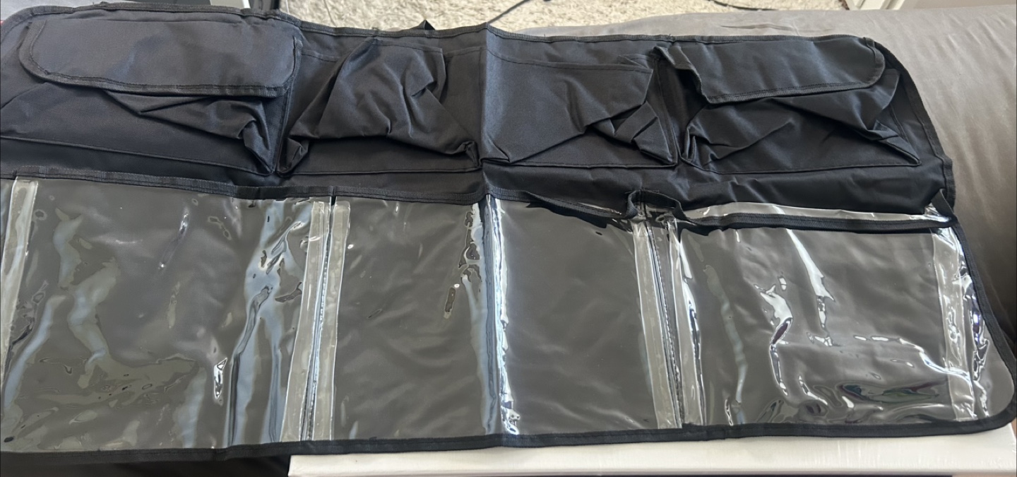 Car Backseat Organizer - Black, New - photo 2