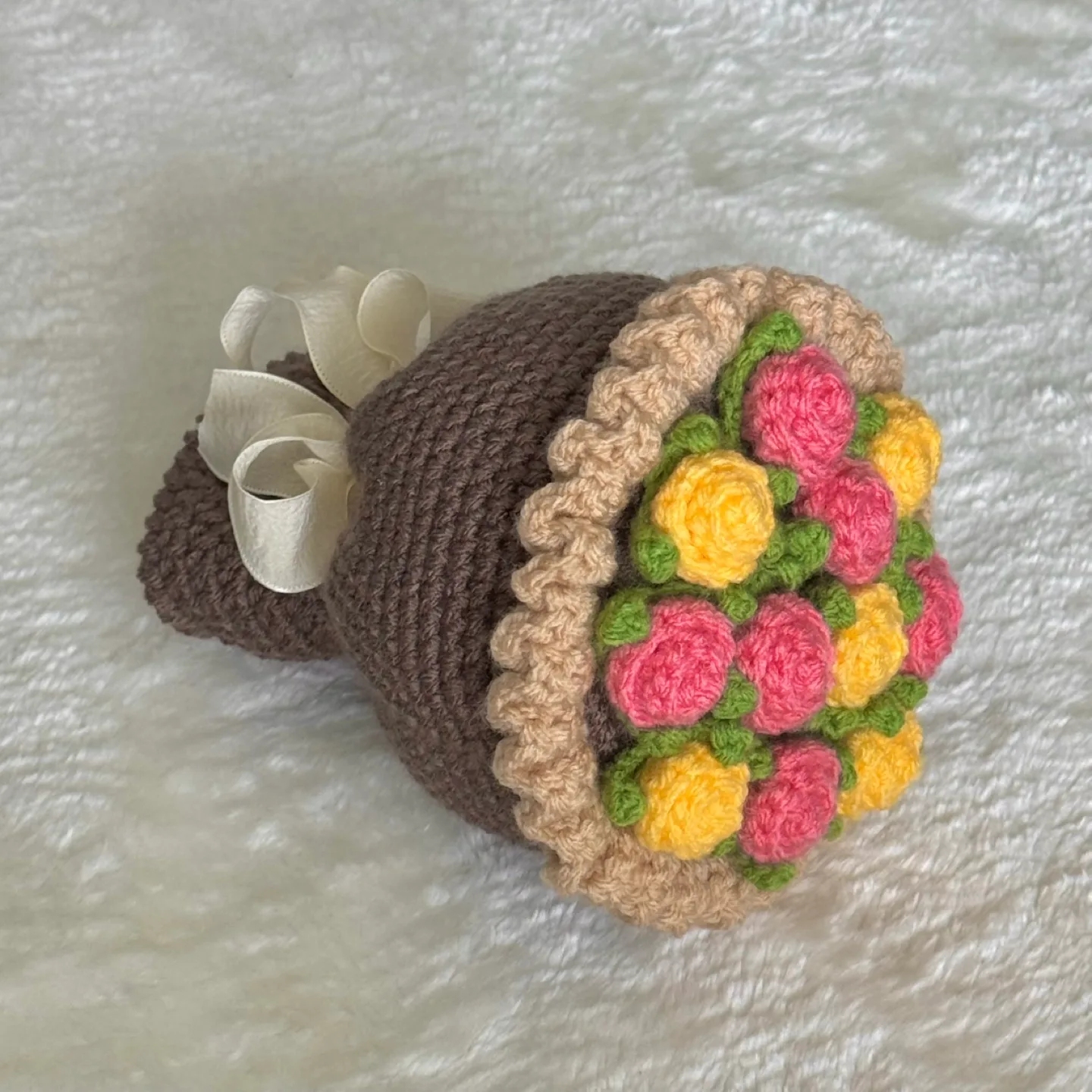 Handmade Crochet Flower Bouquet (Big size!) image indicator(2)