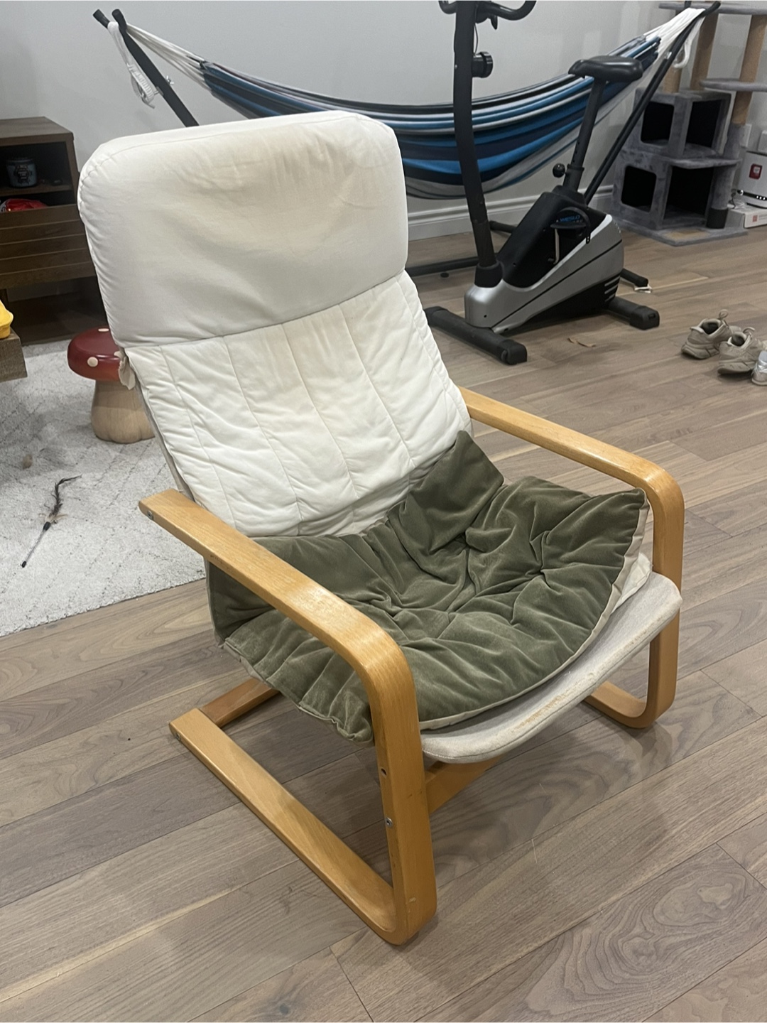 IKEA Poang Chair with Cushion - photo 2