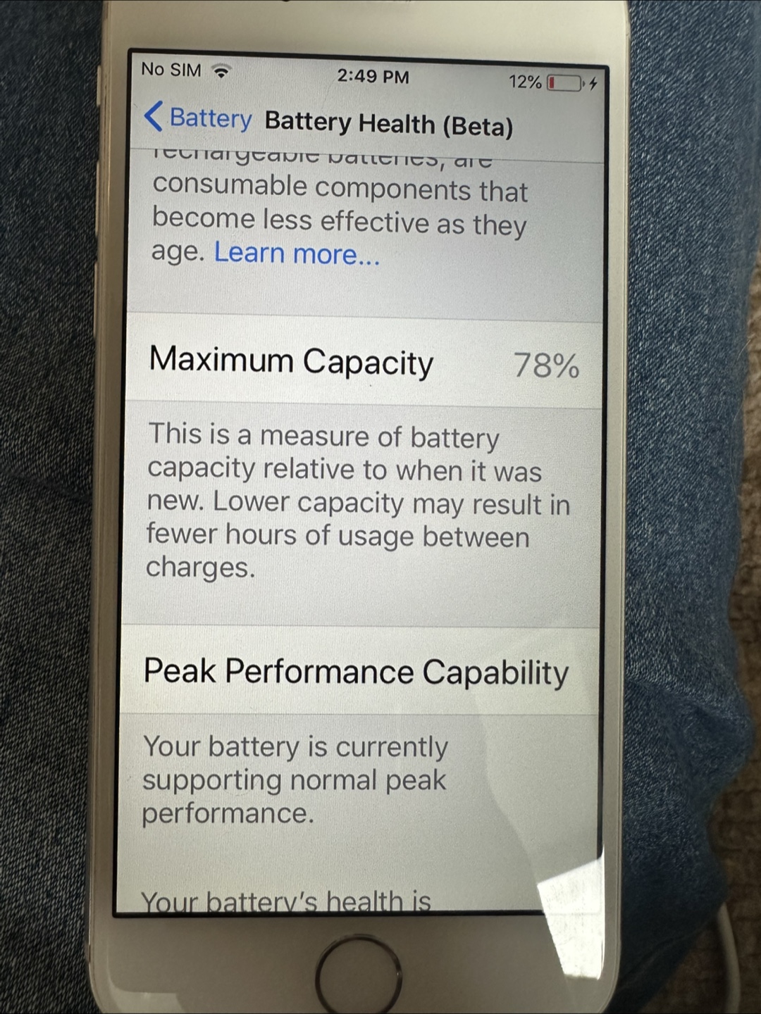 iPhone 6- Silver - photo 4