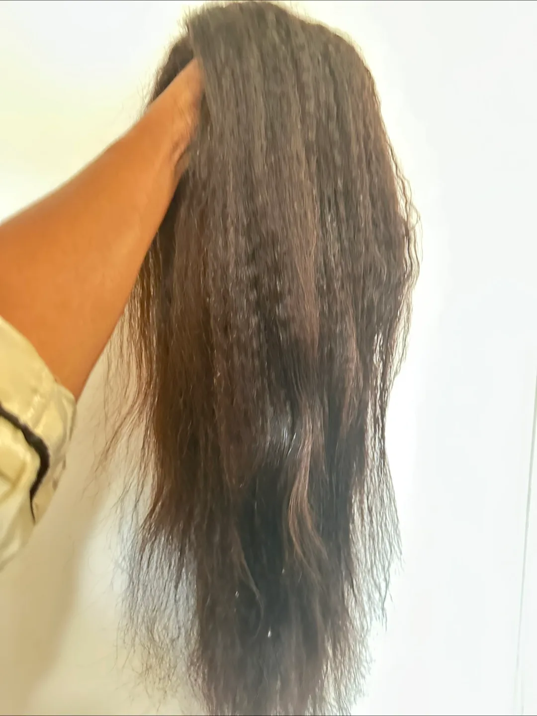 Brown Kinky Straight Wig image indicator(2)