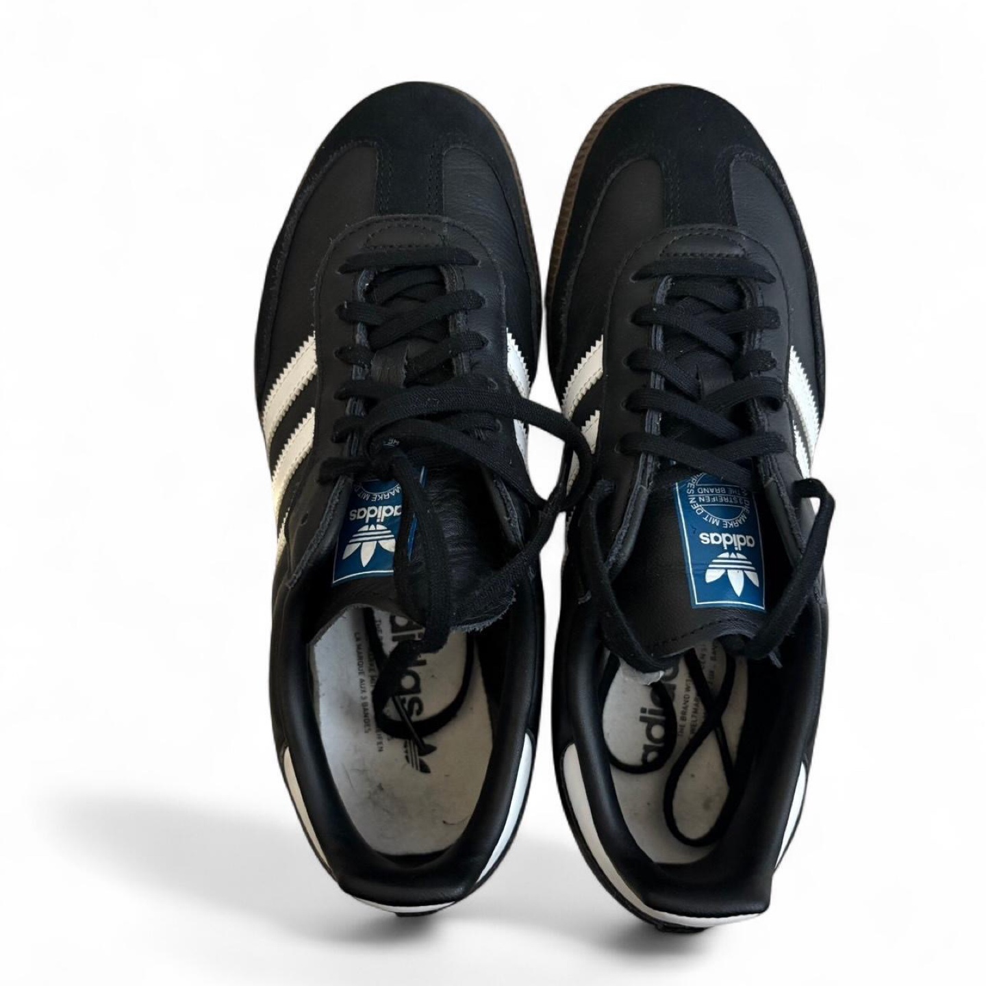 Adidas Samba Black Sneakers - EU 39 1/3 or 40