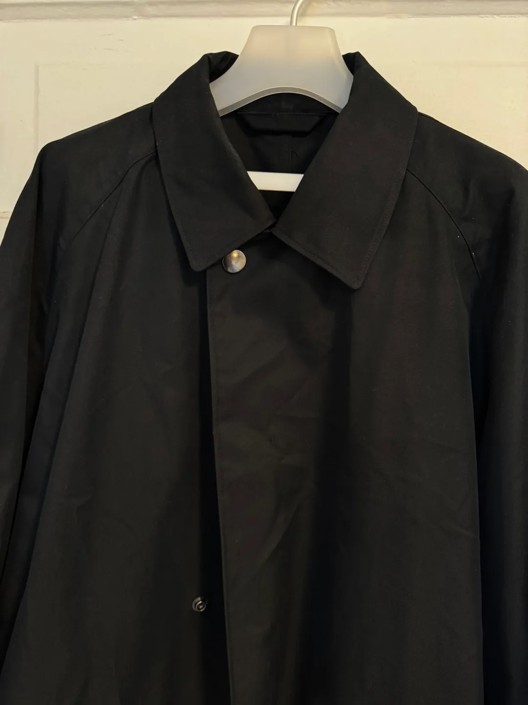 Uniqlo U Black Trench Coat image indicator(3)
