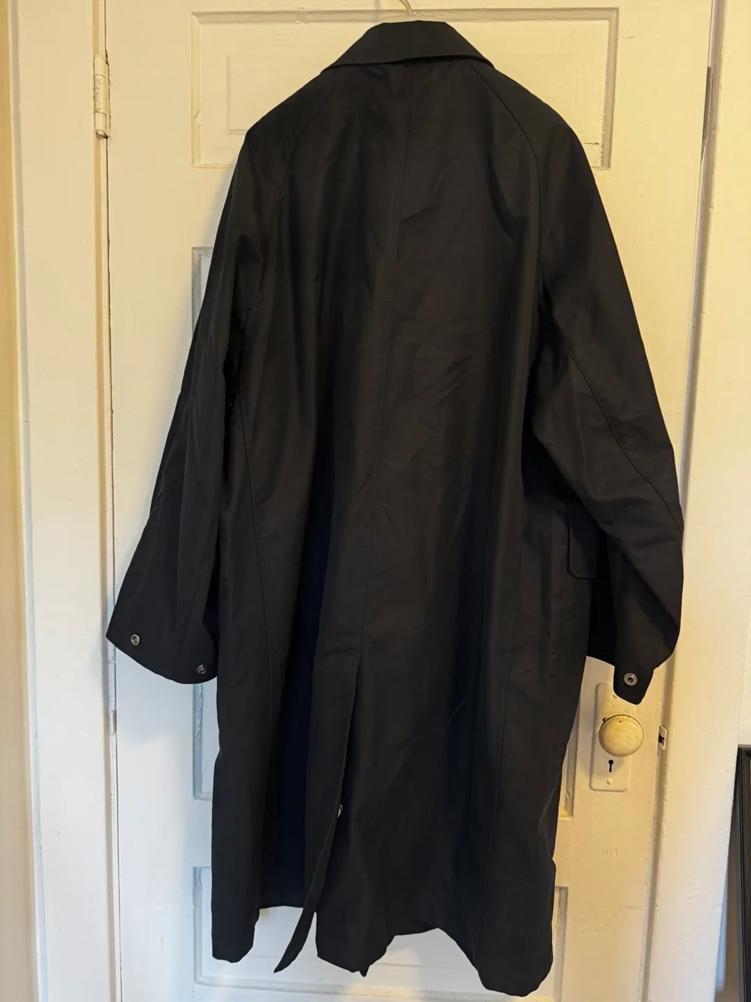 Uniqlo U Black Trench Coat image indicator(6)