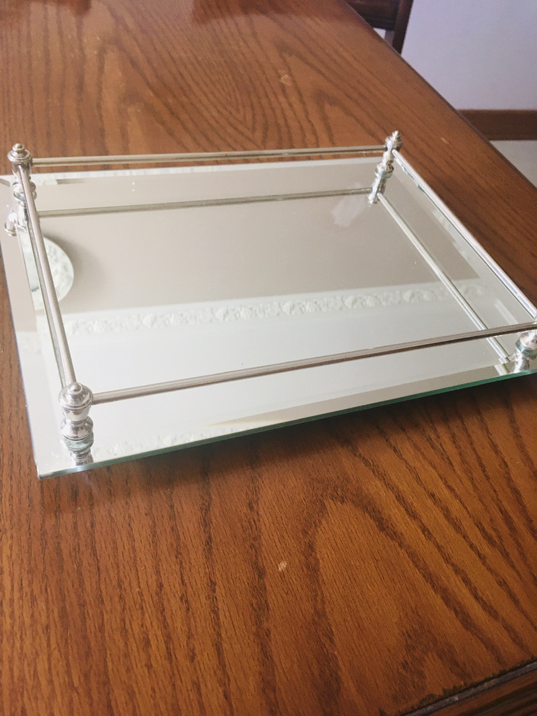 Vintage Vanity Set with Mirror Tray - photo 5