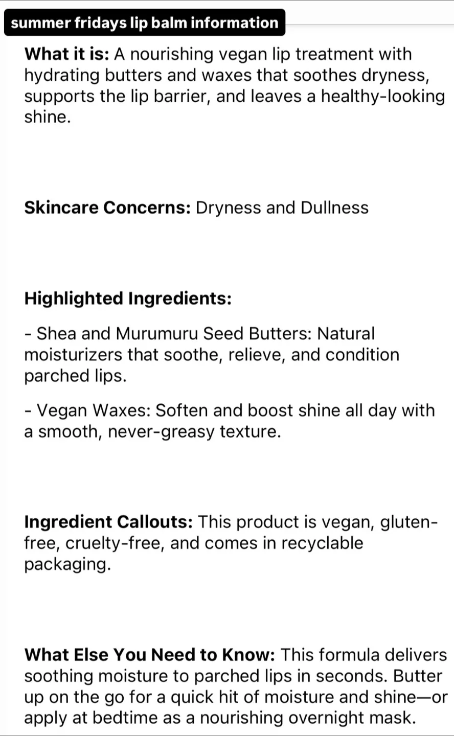 Summer Fridays Lip Butter Balm & Jet Lag Mask image indicator(3)