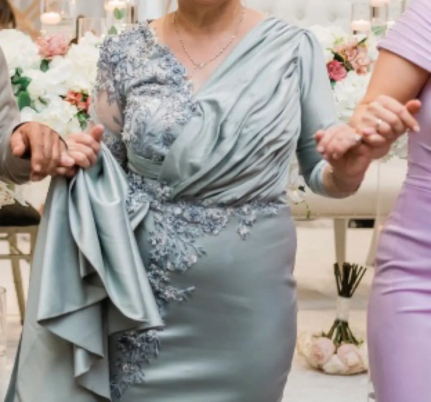 Formal Gown - Silver/Grey thumbnail
