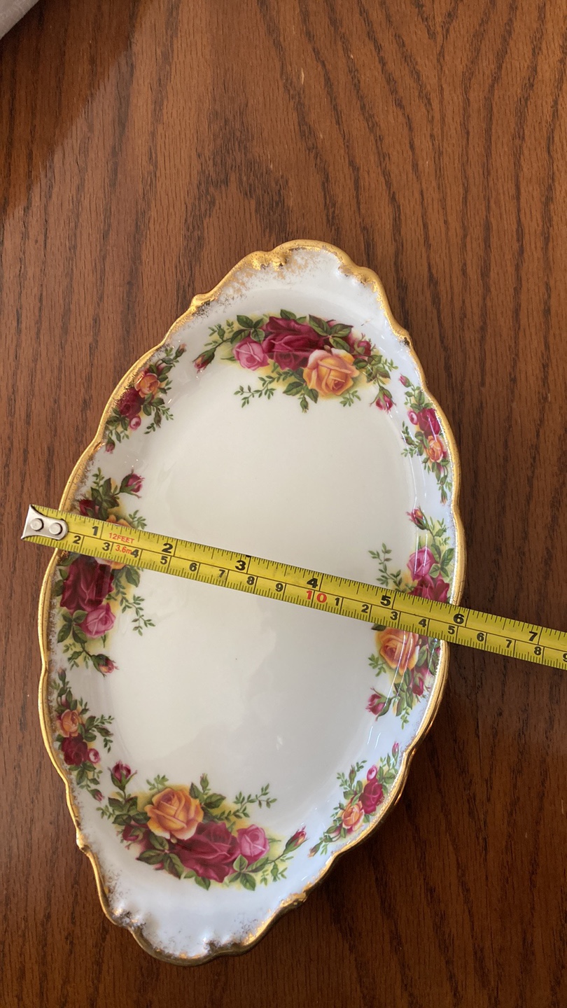 Royal Albert Old Country Roses Trinket Tray - photo 4