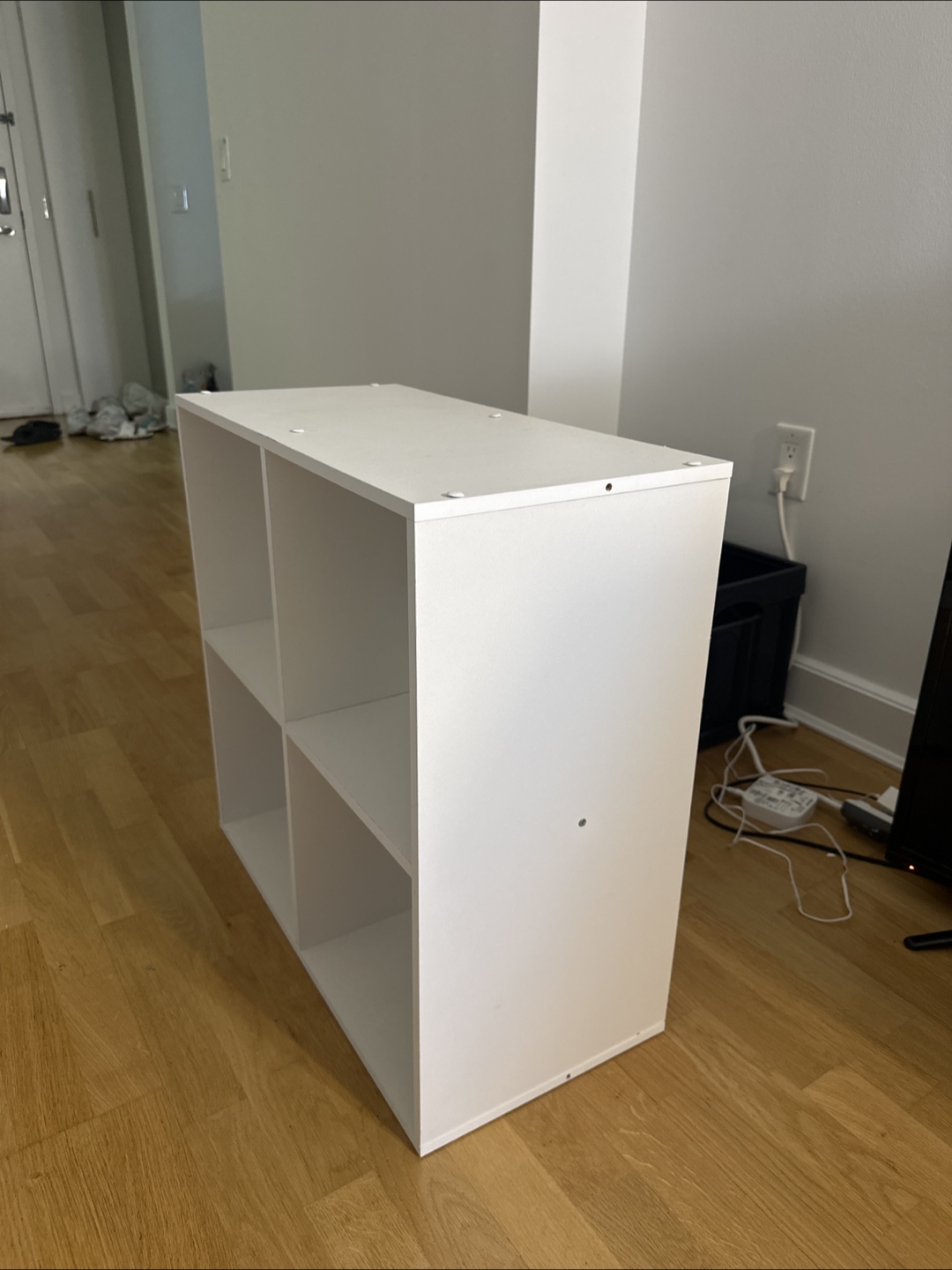 White 4-Cube Storage Organizer - photo 2