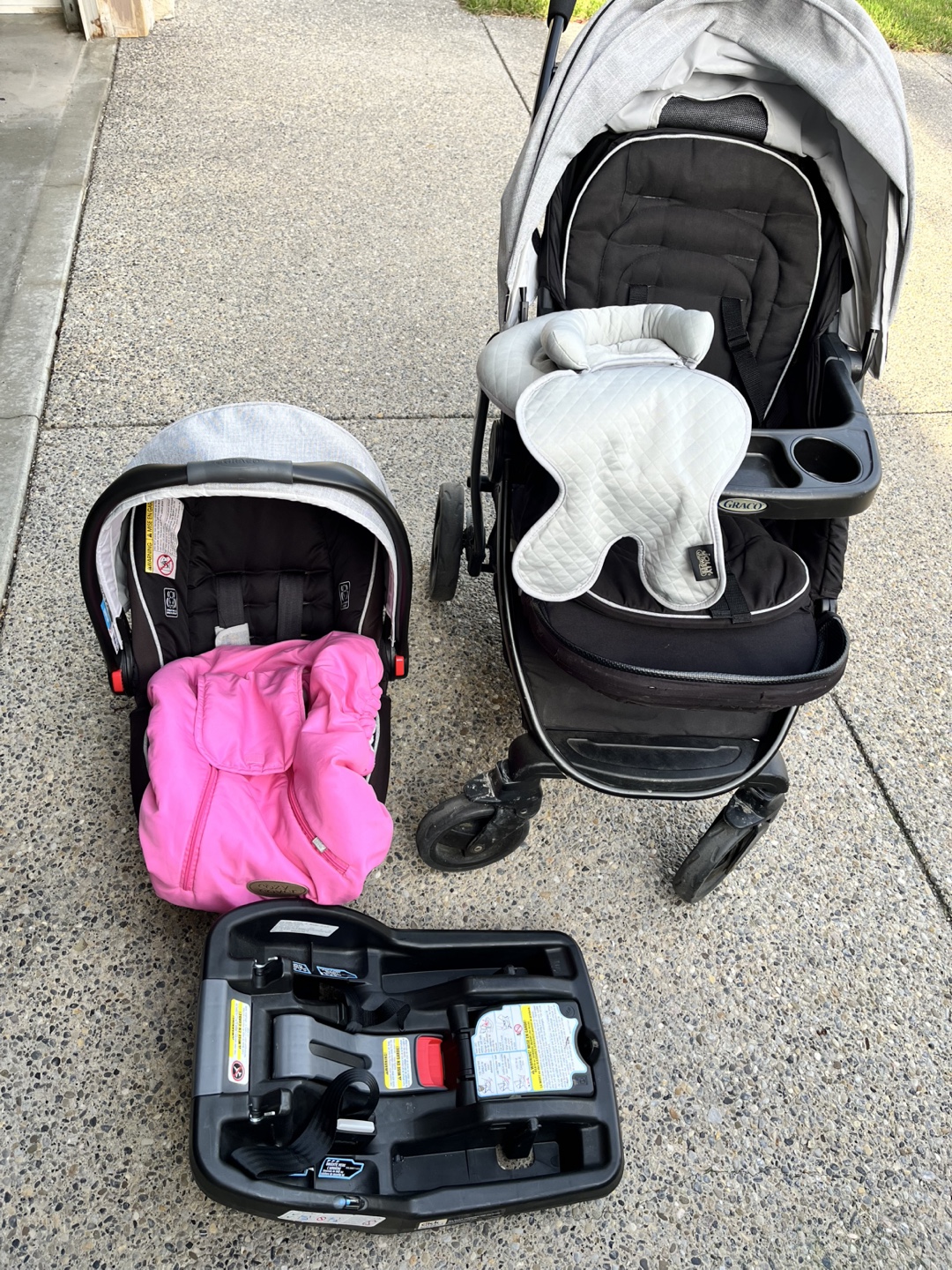 Graco Travel System Stroller & Car Seat