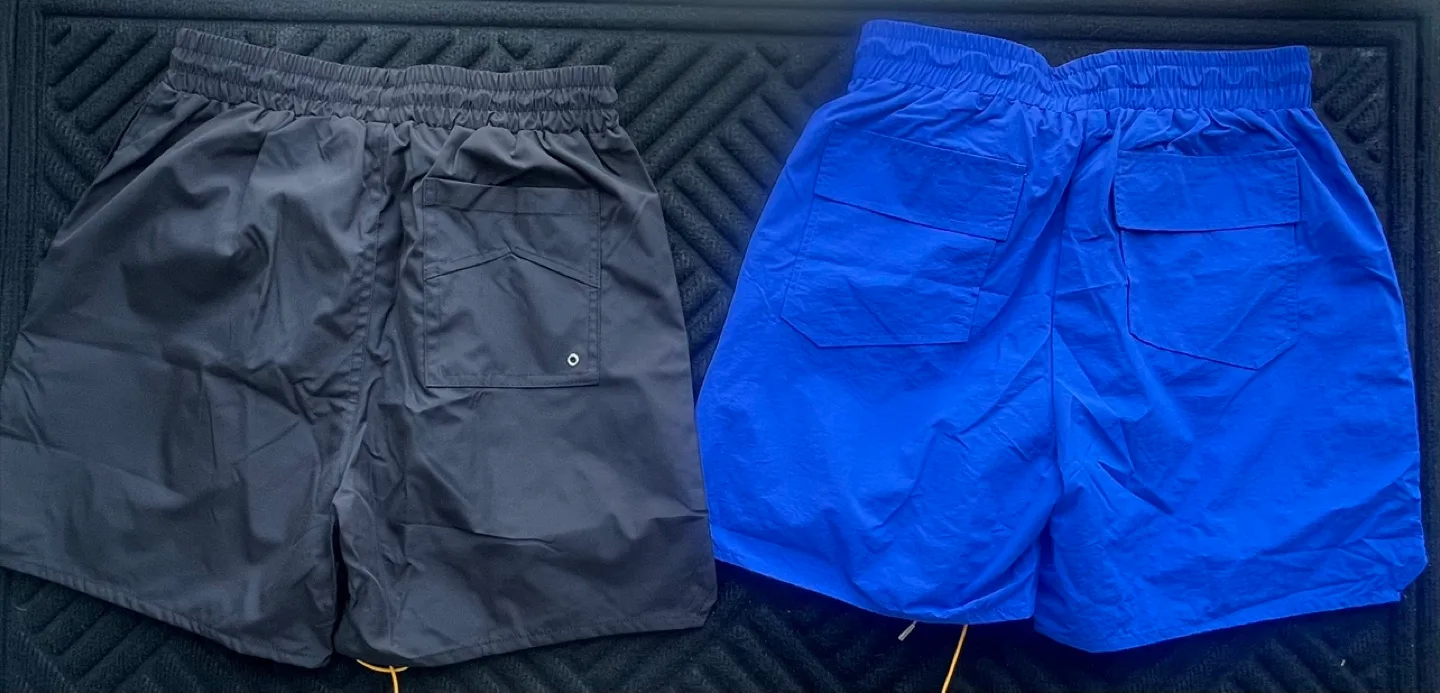 Rhude Shorts – Size Large – Blue & Black – Brand New with tags image indicator(2)