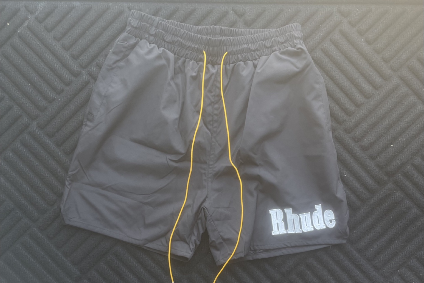 Rhude Shorts – Size Large – Blue & Black – Brand New with tags - photo 3